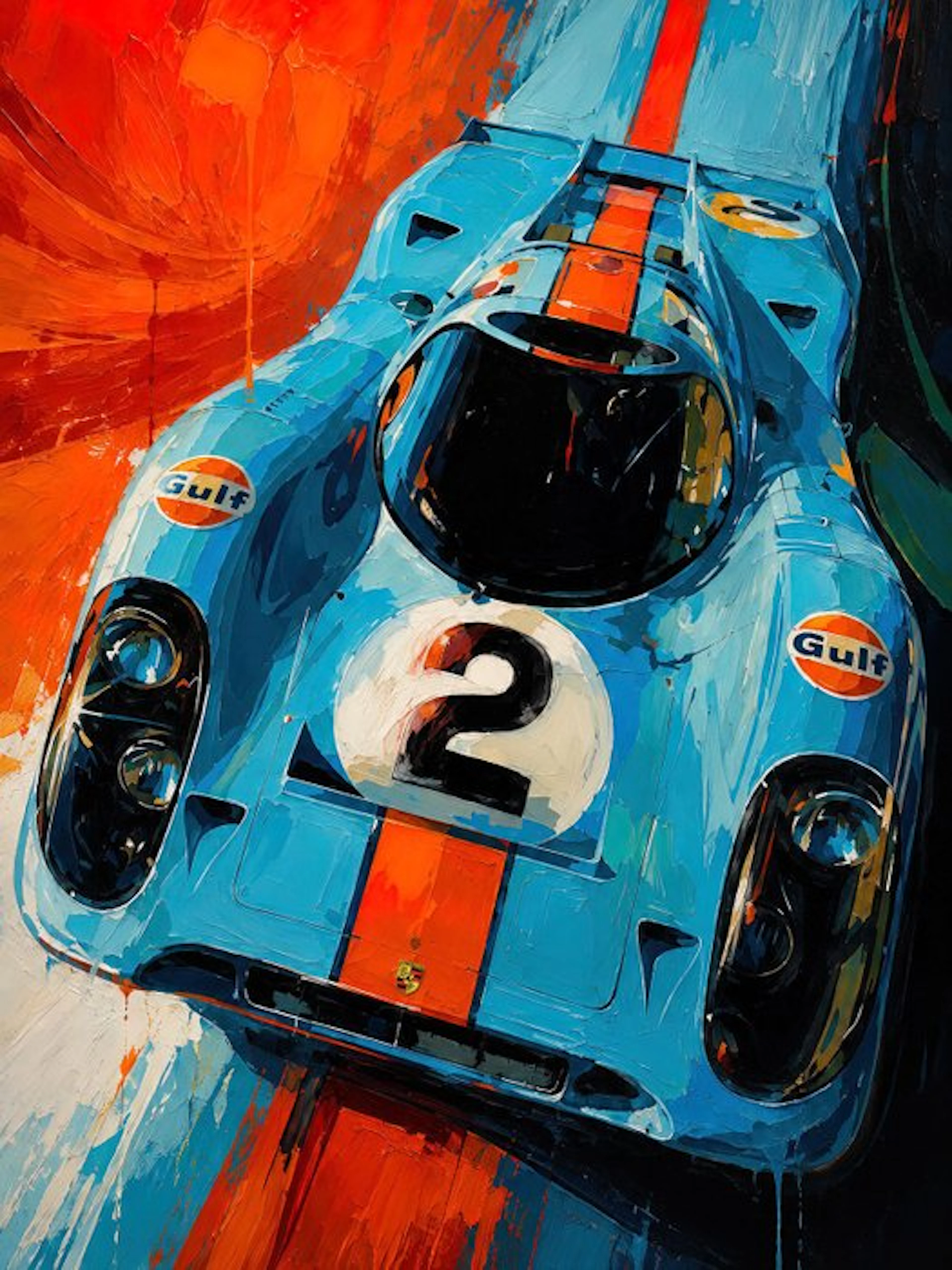 Alberto Ricardo (XXI) - "Porsche 917K: Ráfaga Celeste"