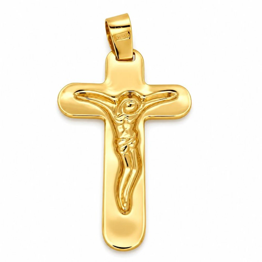 No reserve price - Pendant - 18 kt. Yellow gold - Made in Italy - Handmade