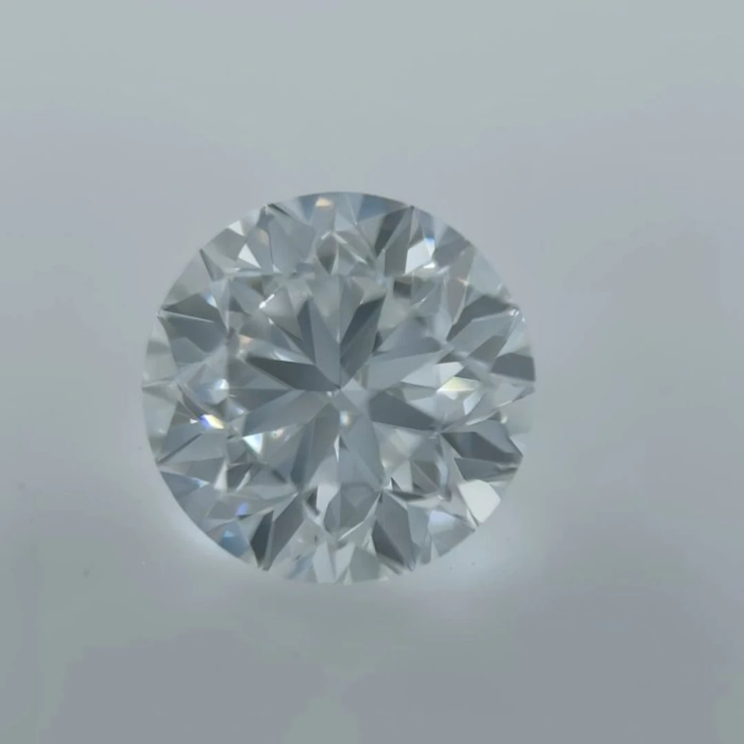1 pcs Diamond (Natural) - 0.70 ct - Round - E - VVS2...