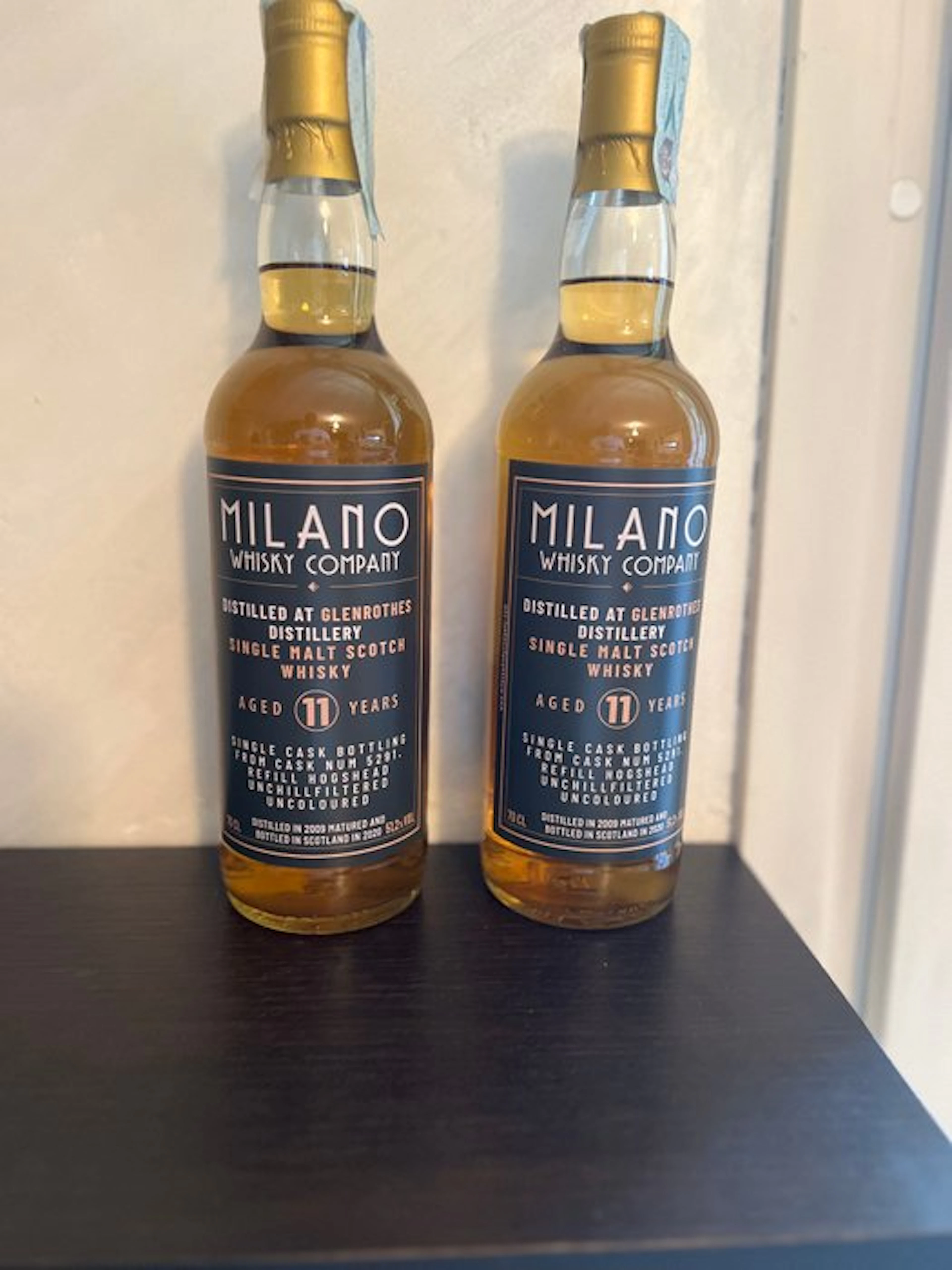 Glenrothes 2009 11 years old Refill Hogshead no