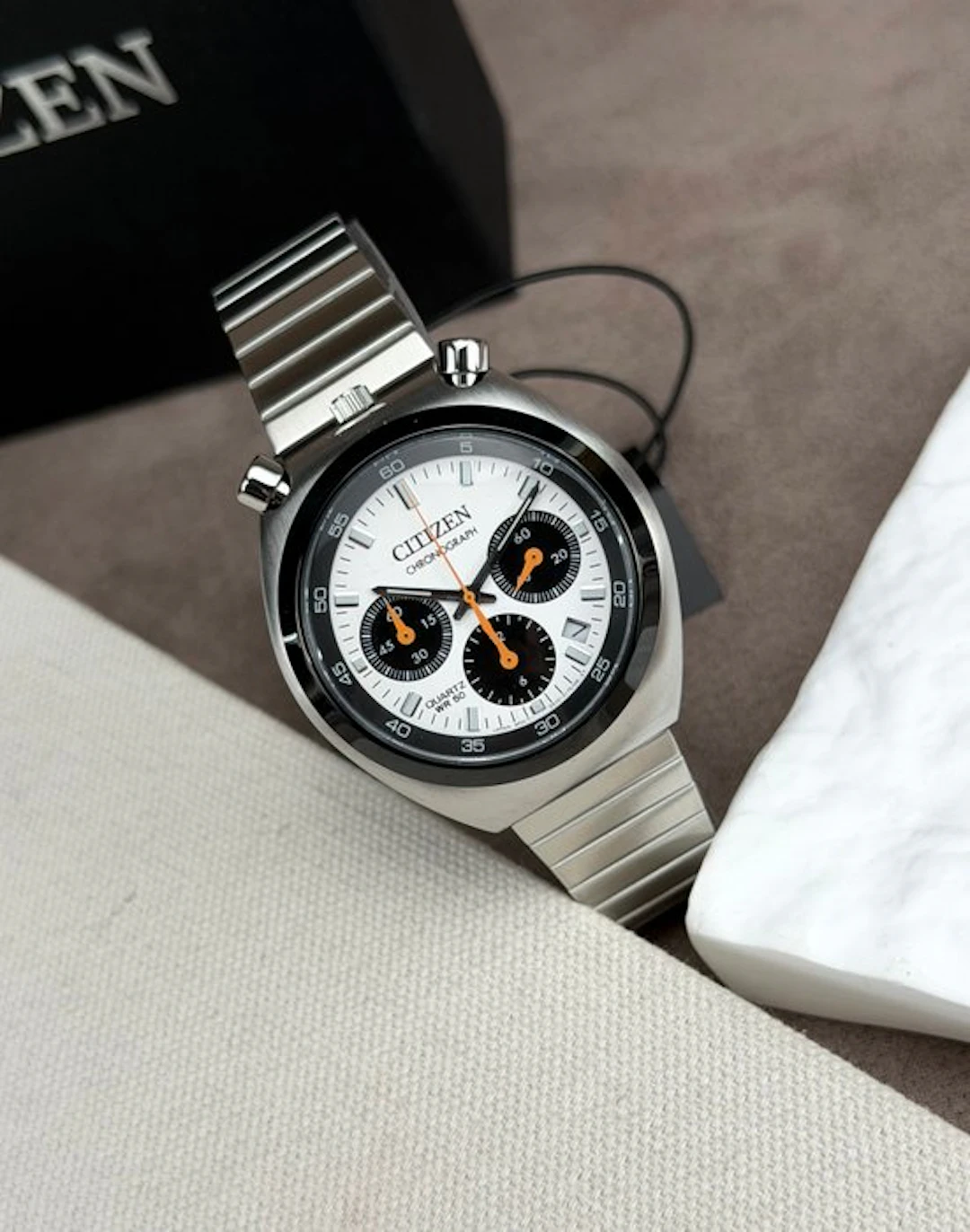 Citizen - Bullhead Chronograph Date - No reserve price...