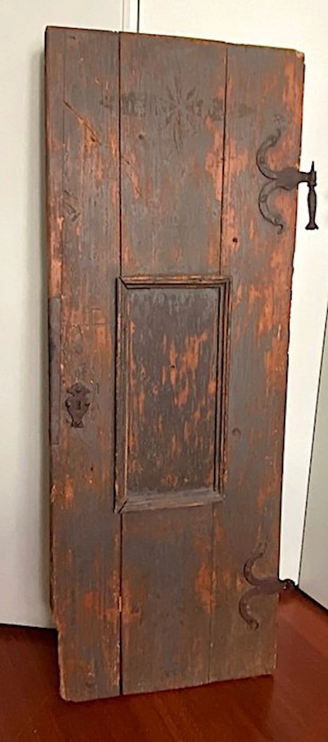 Panel - Wood - Antique door leaf, 18th/19th century