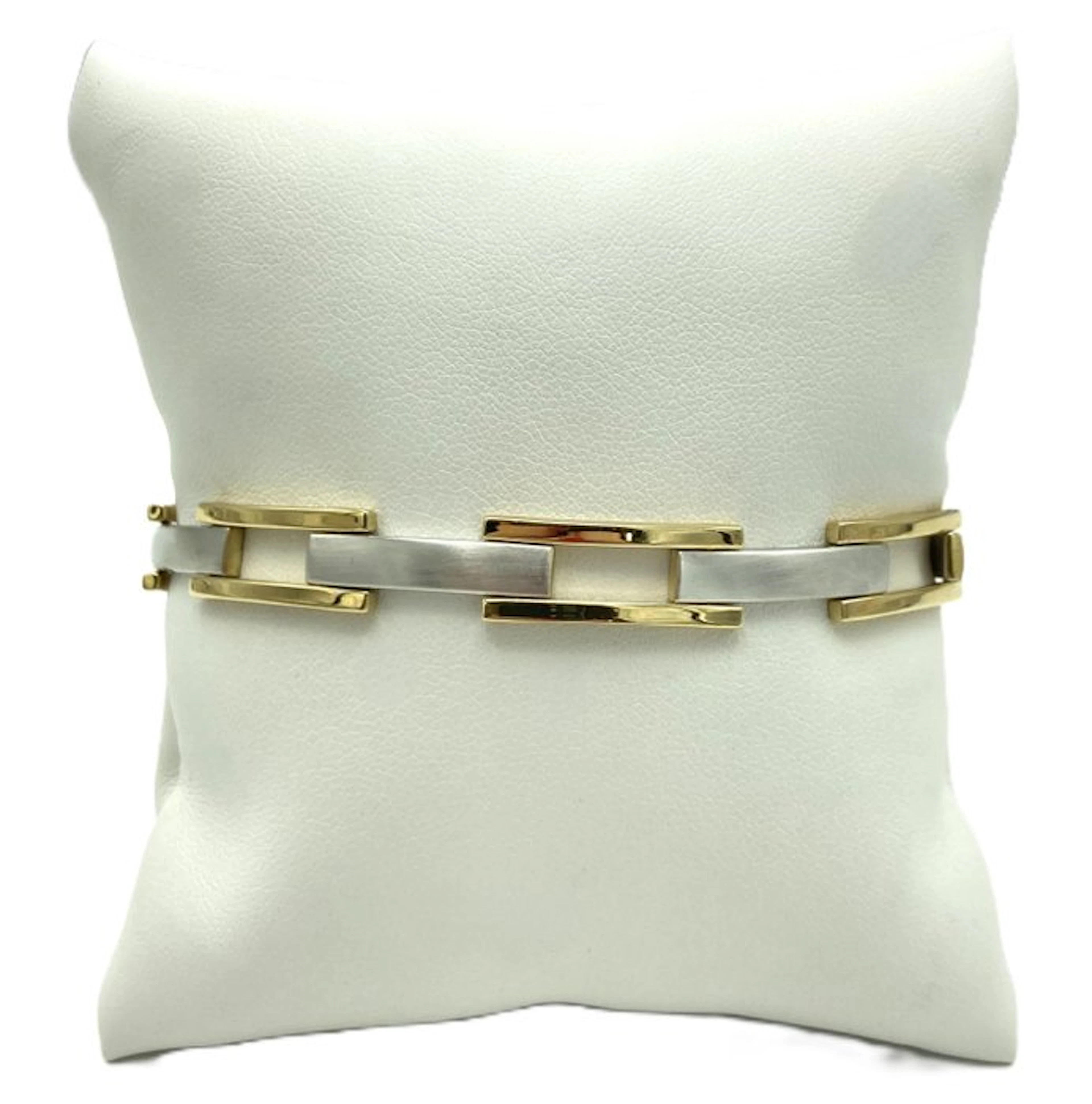 Bracelet - 18 kt. Yellow gold, White gold