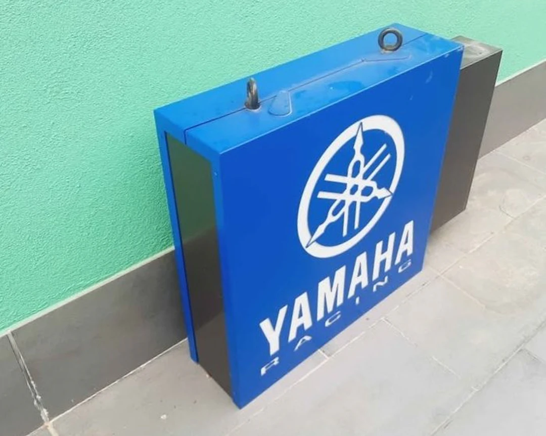 Yamaha - Yamaha Racing sign - Sign - Steel, Polycarbonate