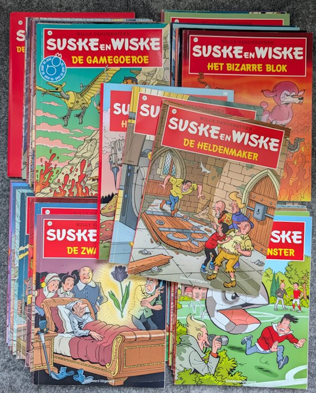 Suske en Wiske 296 t/m 338 - opeenvolgende reeks SC - 43...
