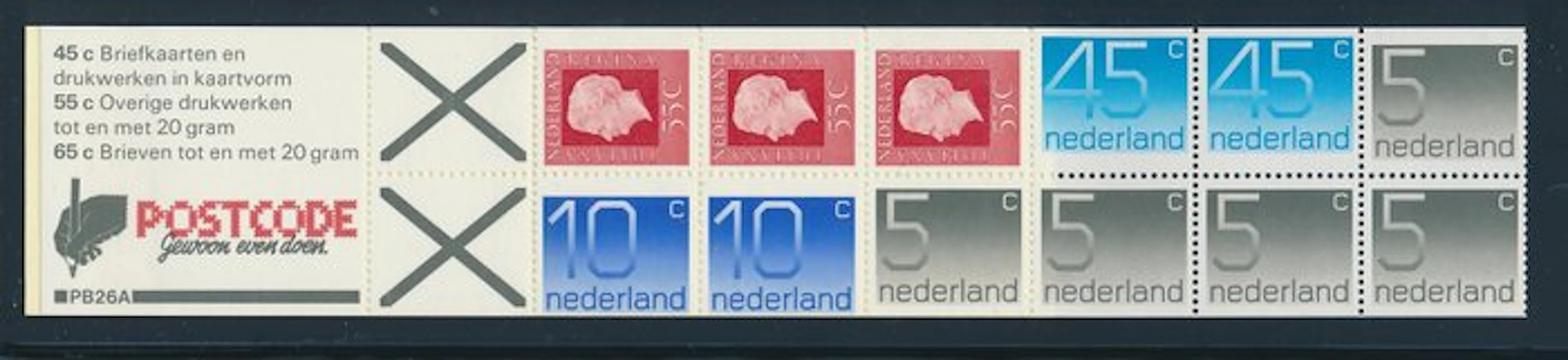 Netherlands 1981 - Automatic booklet / Stamp booklet PB...