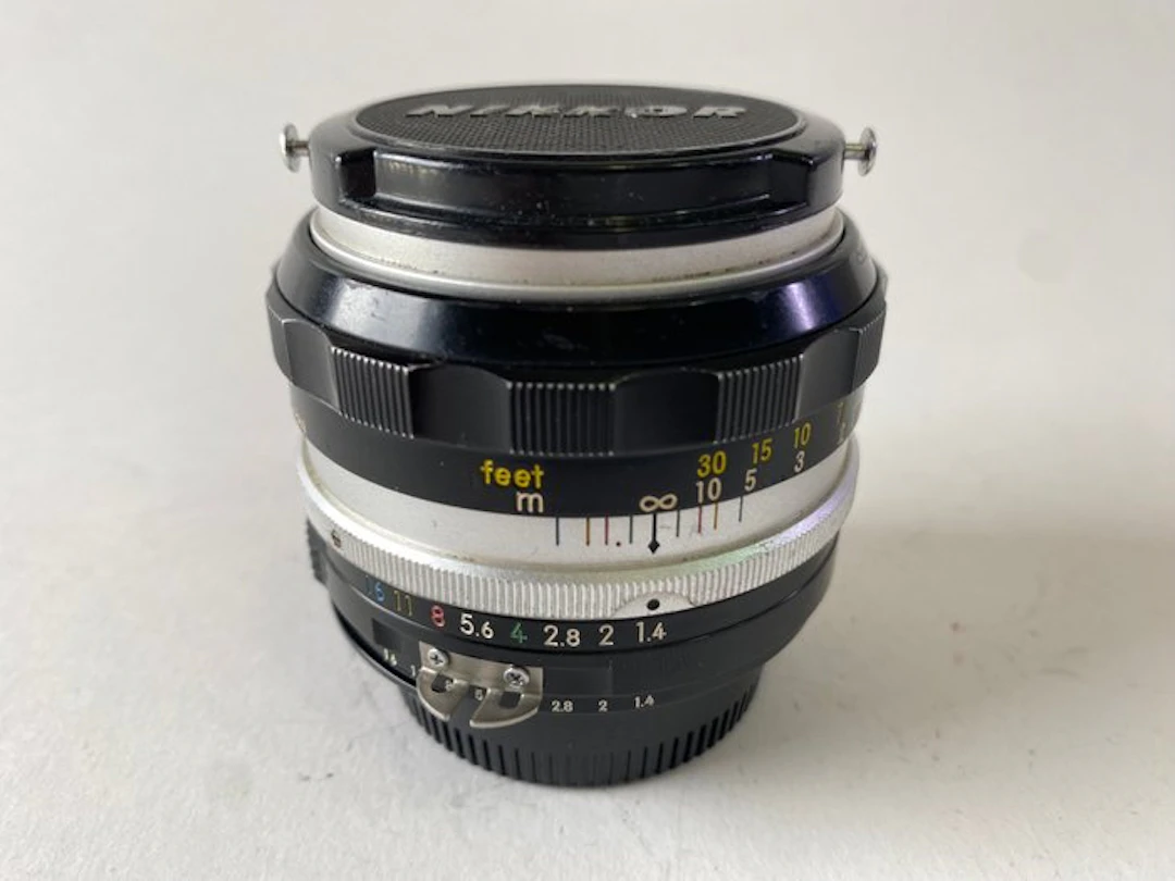 Nikon Nippon Kogaku Japan NIKKOR-S Auto 50mm F1:1,4 Ai mount Prime lens