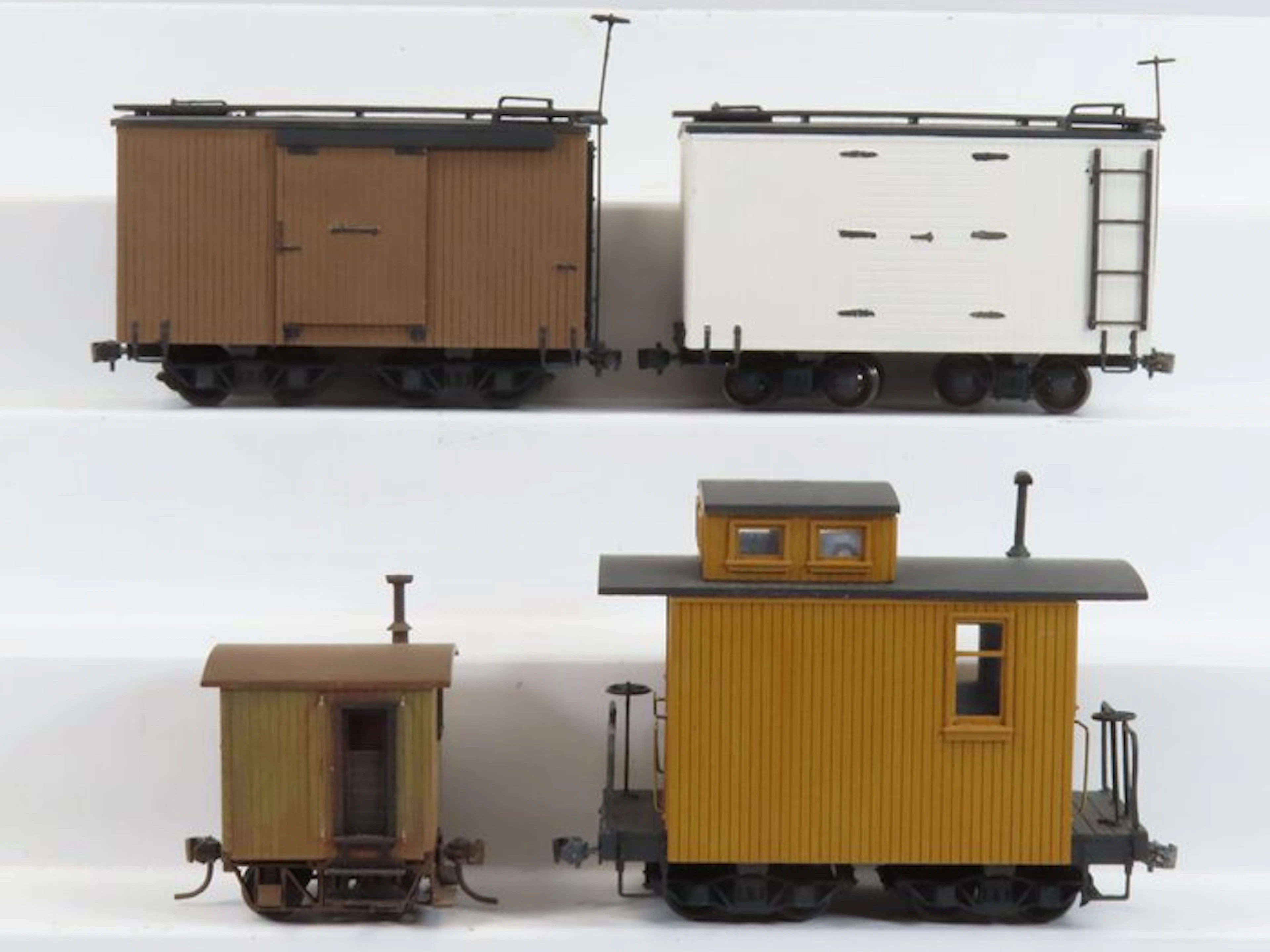 Spectrum 0n30 - Model train freight carriage (4) - 4x 2...