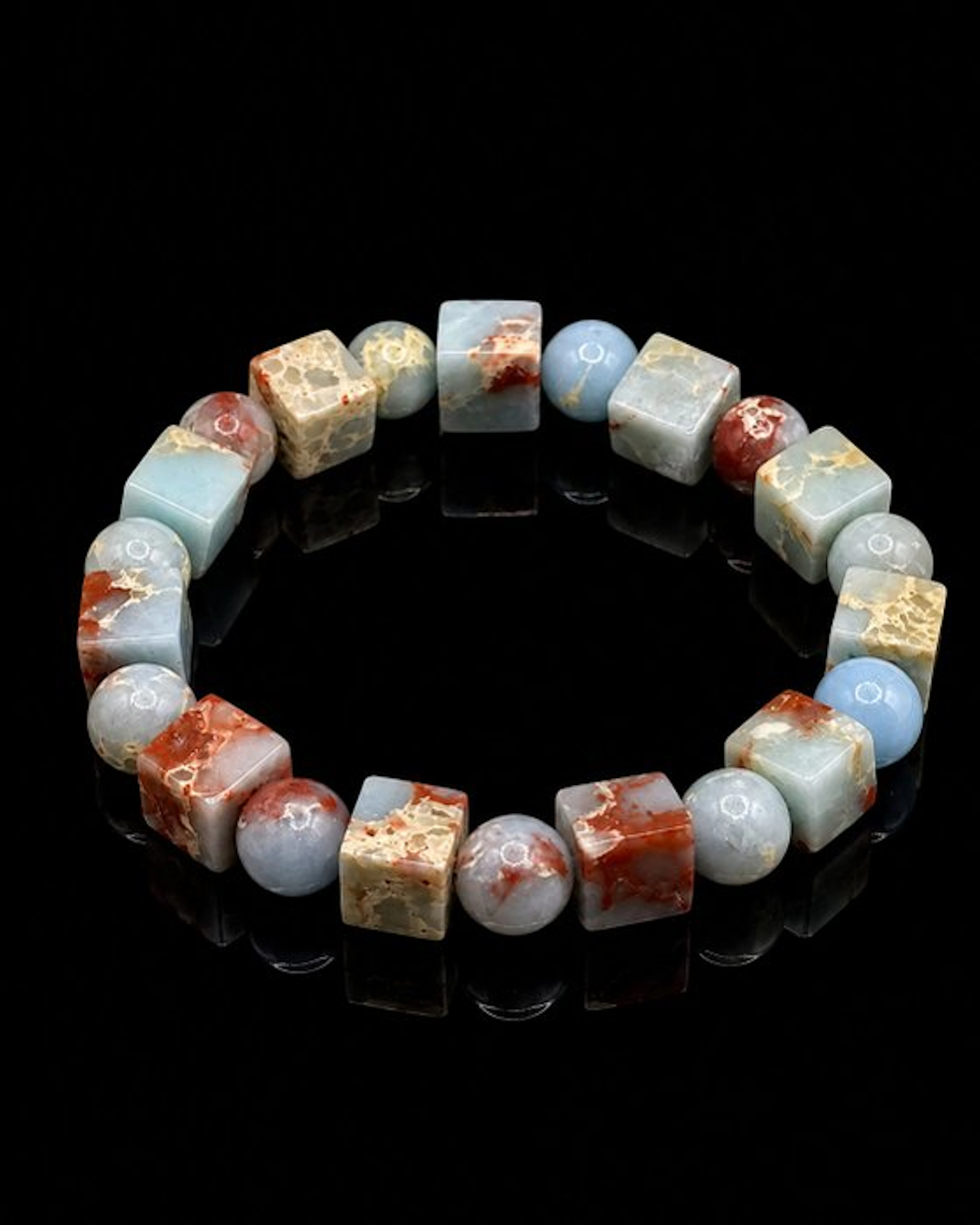 Exquisite Caribbean Calcite Cubic Bracelet - Bracelet - Bracelet