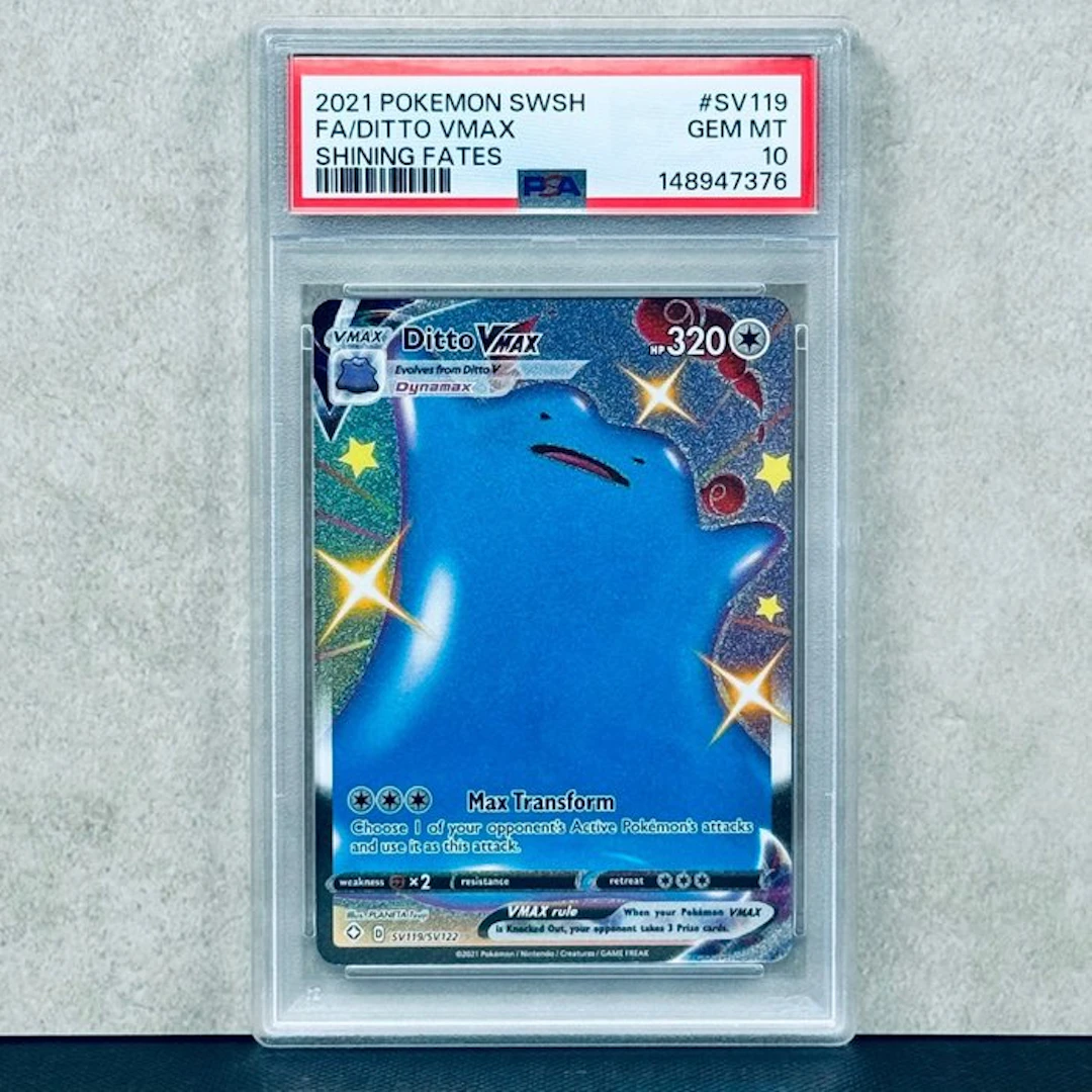 Pokémon Graded card - Ditto VMAX #SV119 2021 POKEMON SWSH...