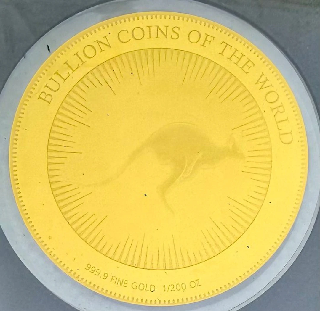Chad. 5000 Francs 2019 Kangaroo, 1/200 oz oro (.999) (No reserve price)