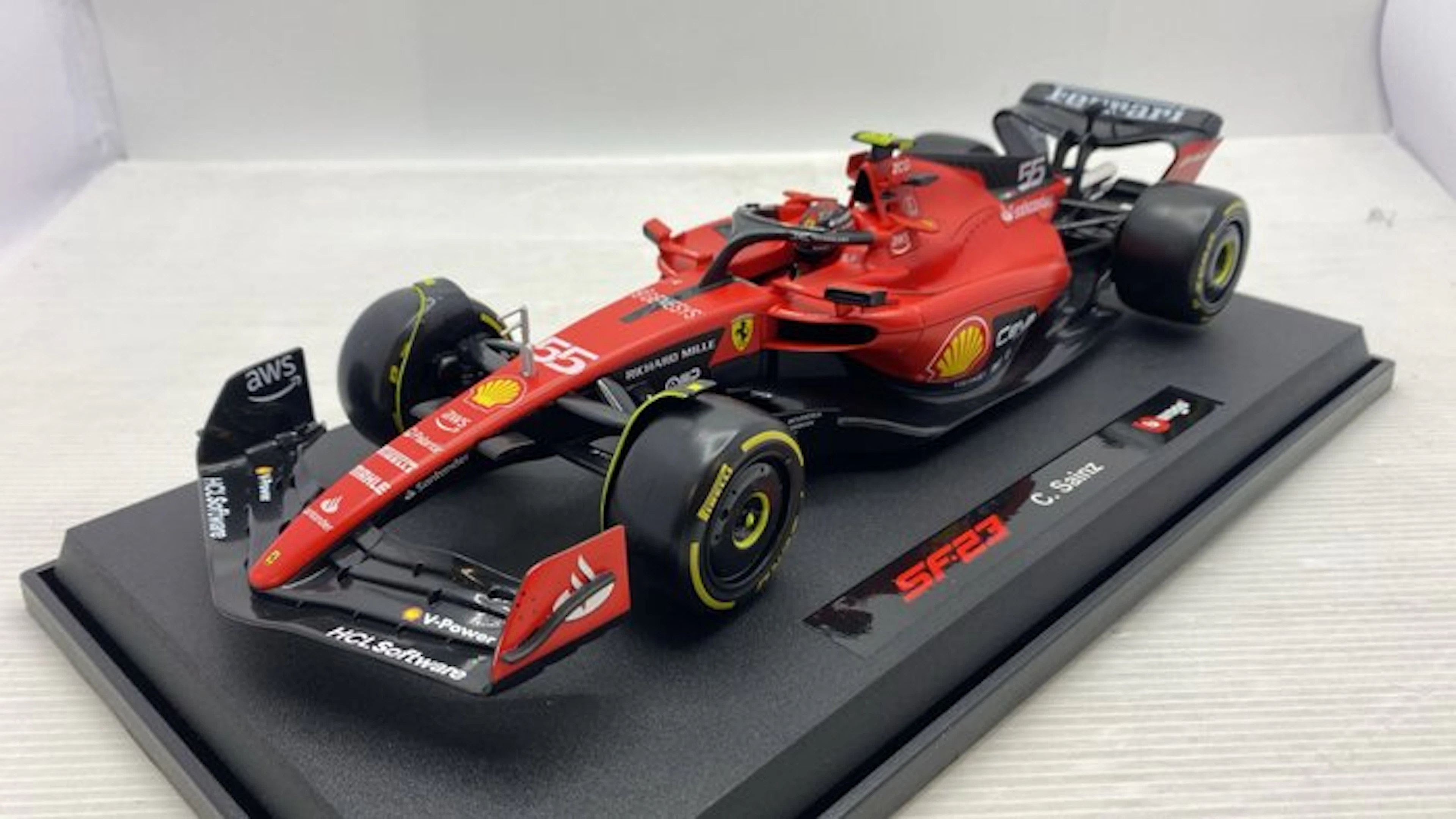 Bburago 1:18 - Model car - Ferrari SF-23 Carlos Sainz 2023 - (cod.S36)