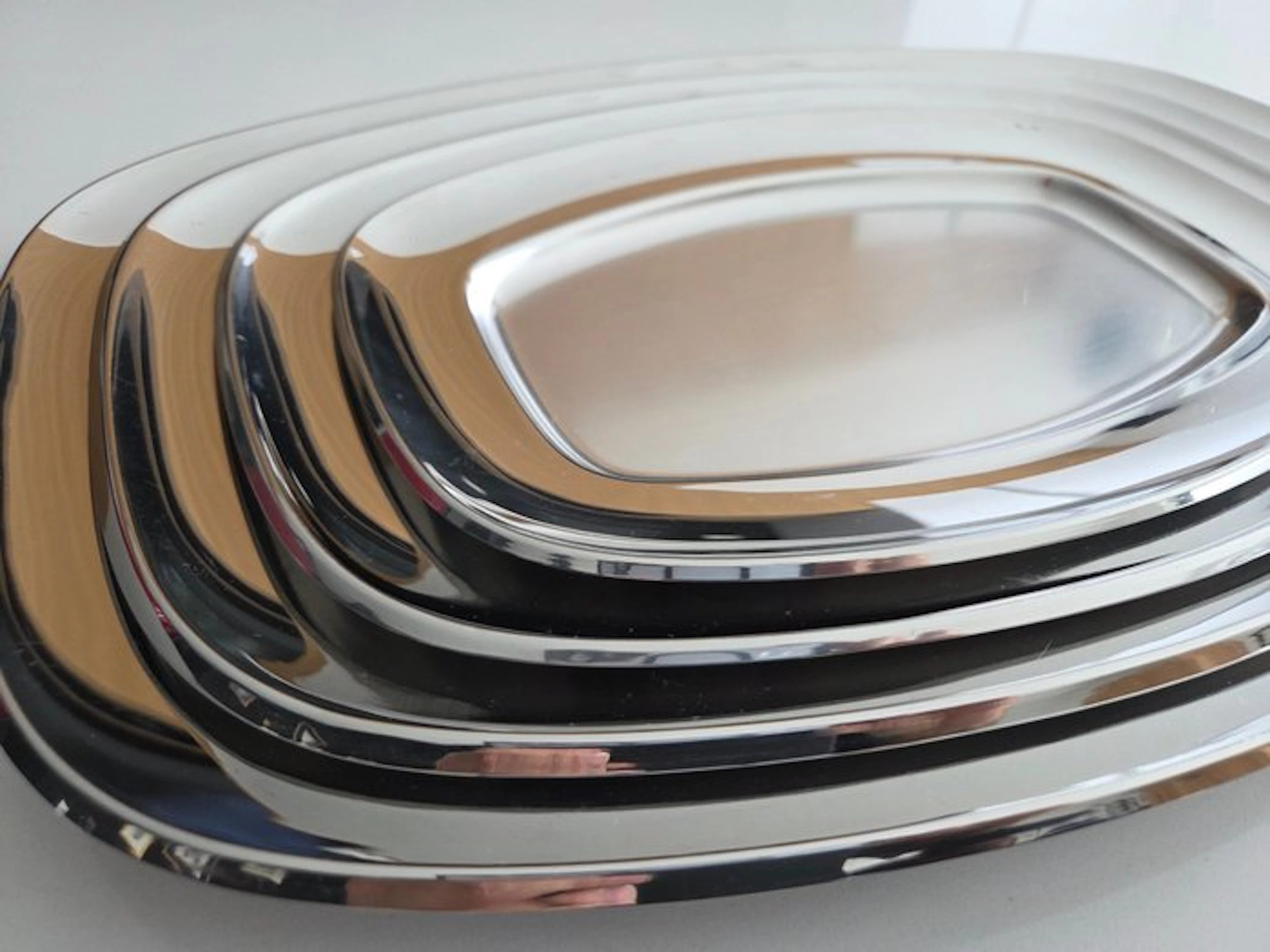 Alessi - Carlo Mazzeri & Anselmo Vitale - Platter (4) - Alessi "No