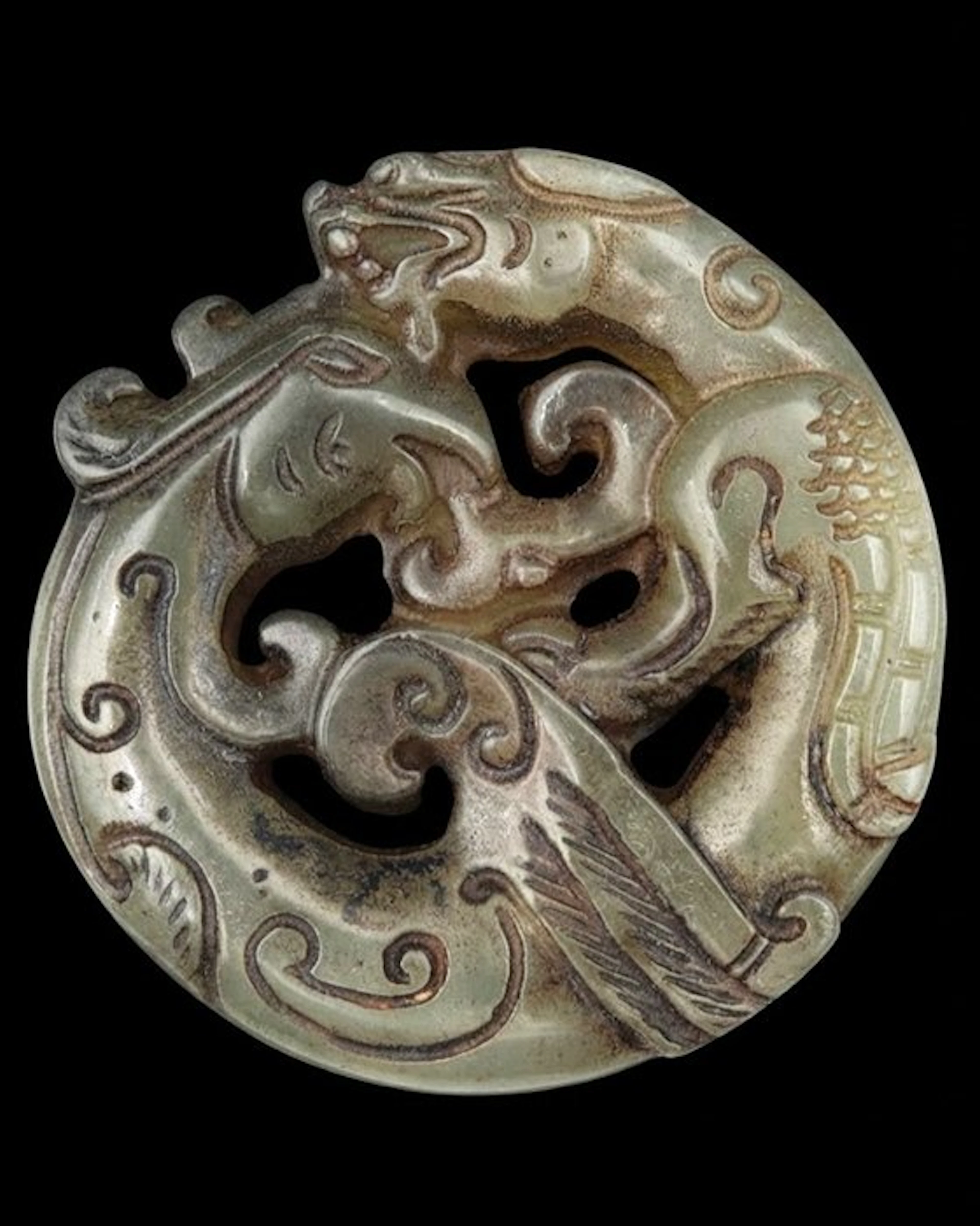 Dragon and Phoenix Amulet – The Celestial Couple – Love and Prosperity - Amulet