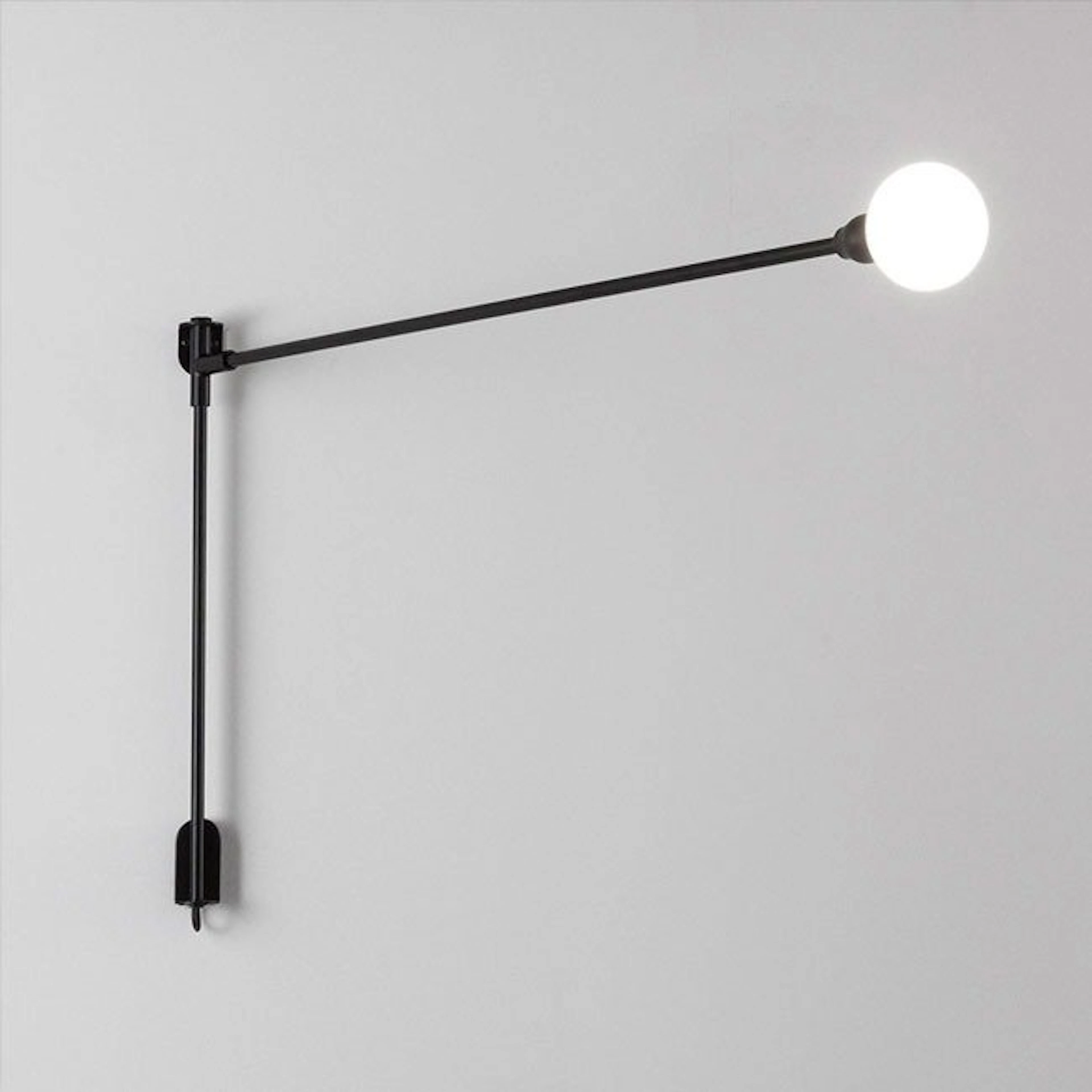 Charlotte Perriand - Wall lamp - Mini Swivel Wall Lamp - Metal, glass