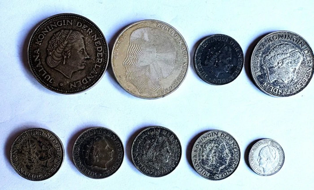 Netherlands. Lot 9 stuks, incl, zilver (No reserve price)