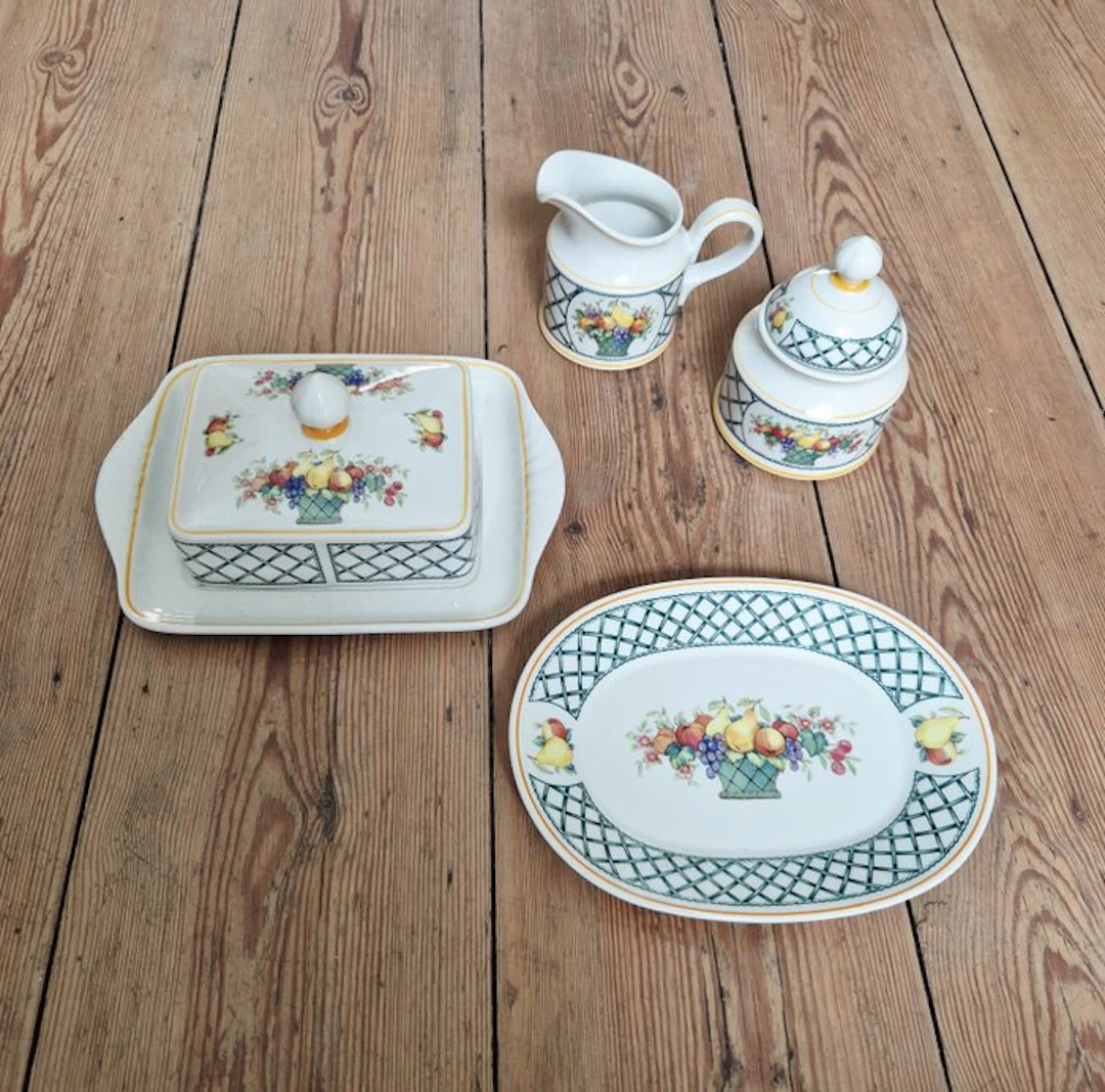 Villeroy & Boch - Table knife (4) - Basket - Porcelain