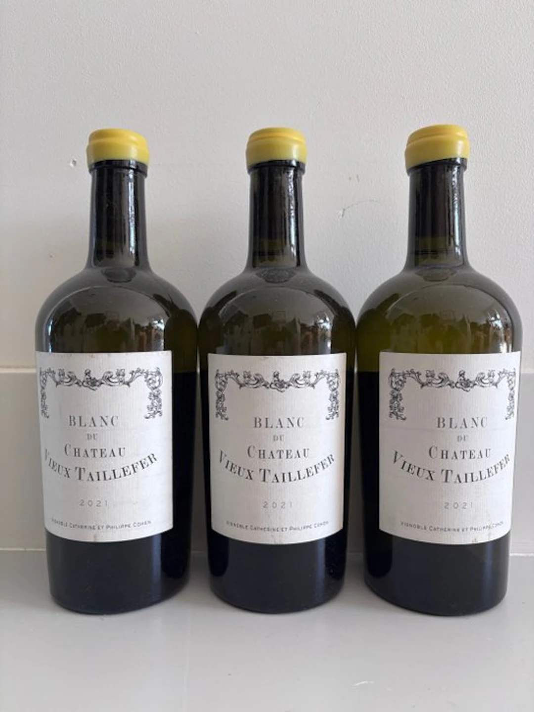 2021 Blanc du Chateau Vieux Taillefer - Bordeaux - 3 Bottles (0.75L)