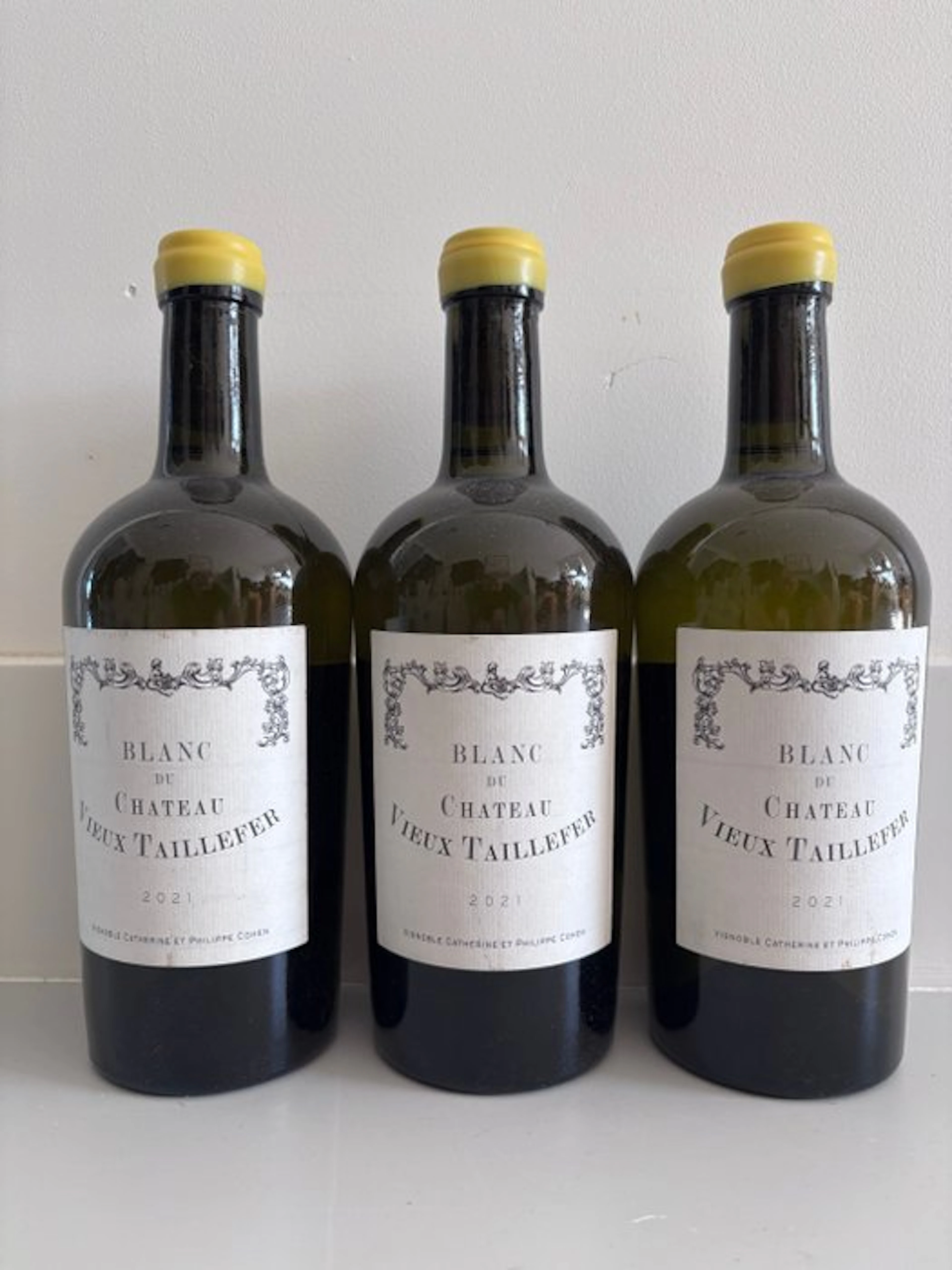 2021 Blanc du Chateau Vieux Taillefer - Bordeaux - 3 Bottles (0.75L)