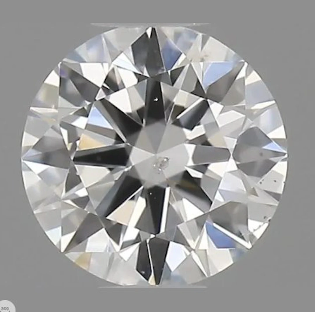 1 pcs Diamond (Natural) - 0.30 ct - Round - D...