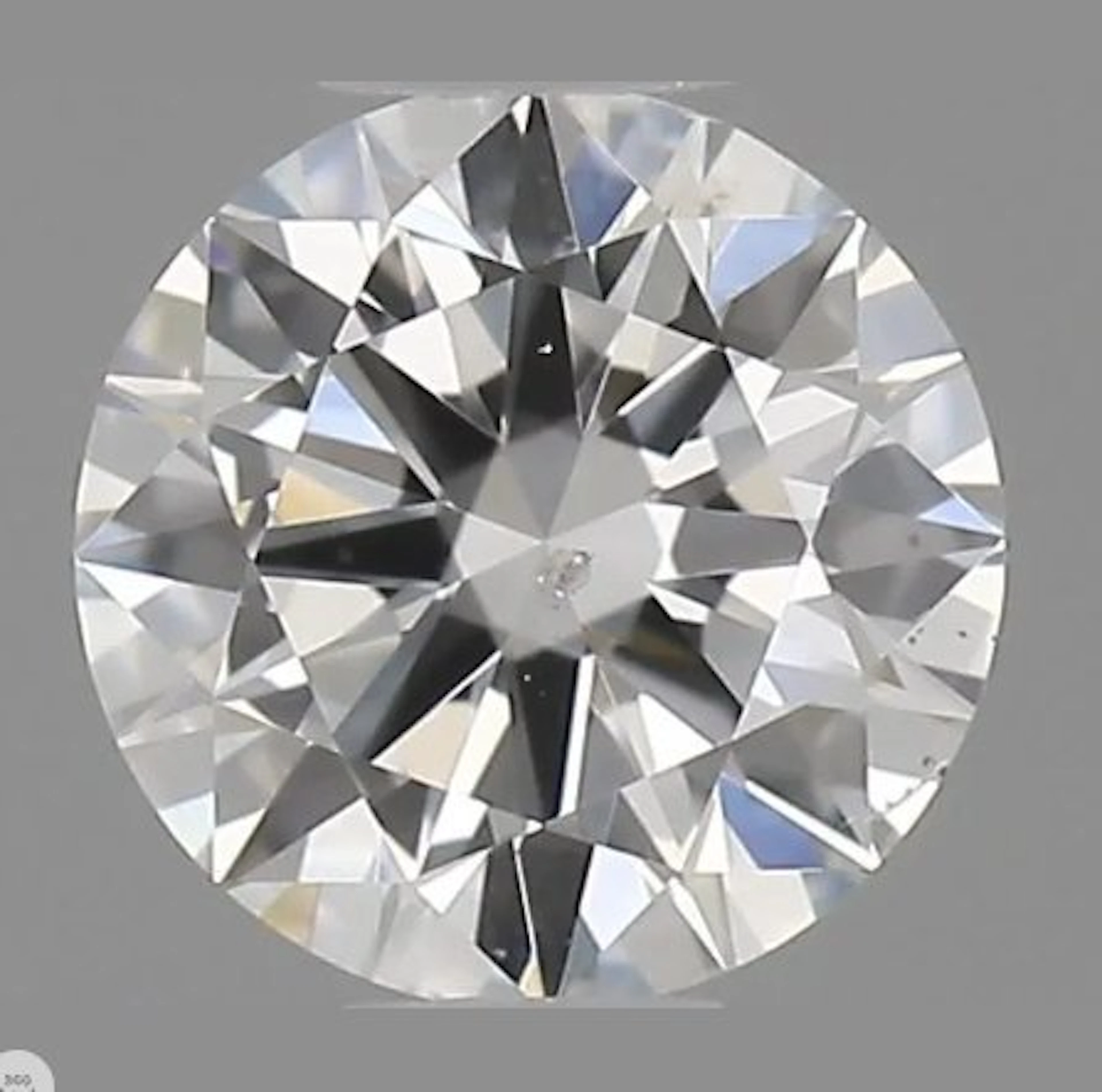 1 pcs Diamond (Natural) - 0.30 ct - Round - D...
