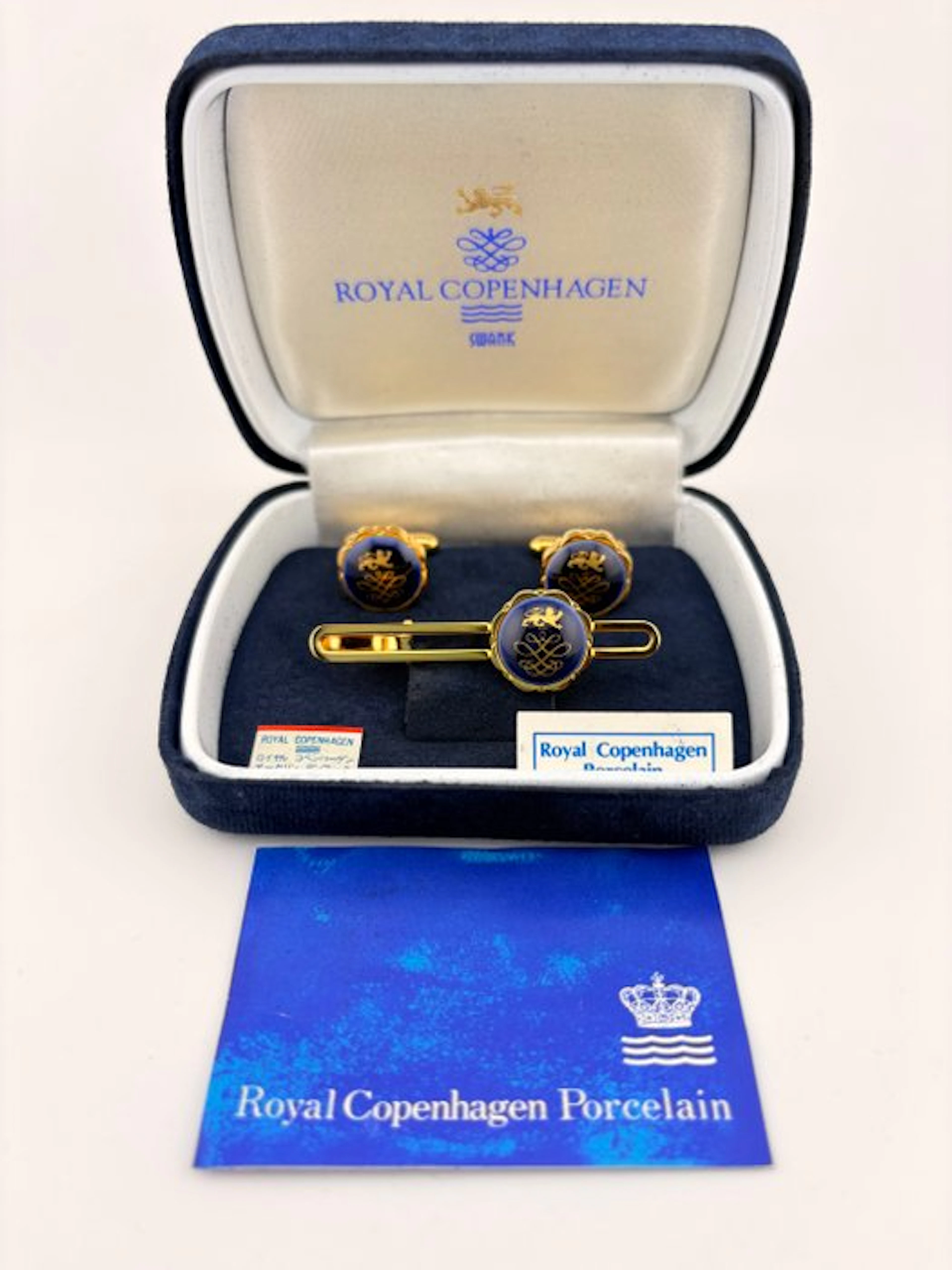 Gold-filled - Cufflinks - Royal Copenhagen vs Swank