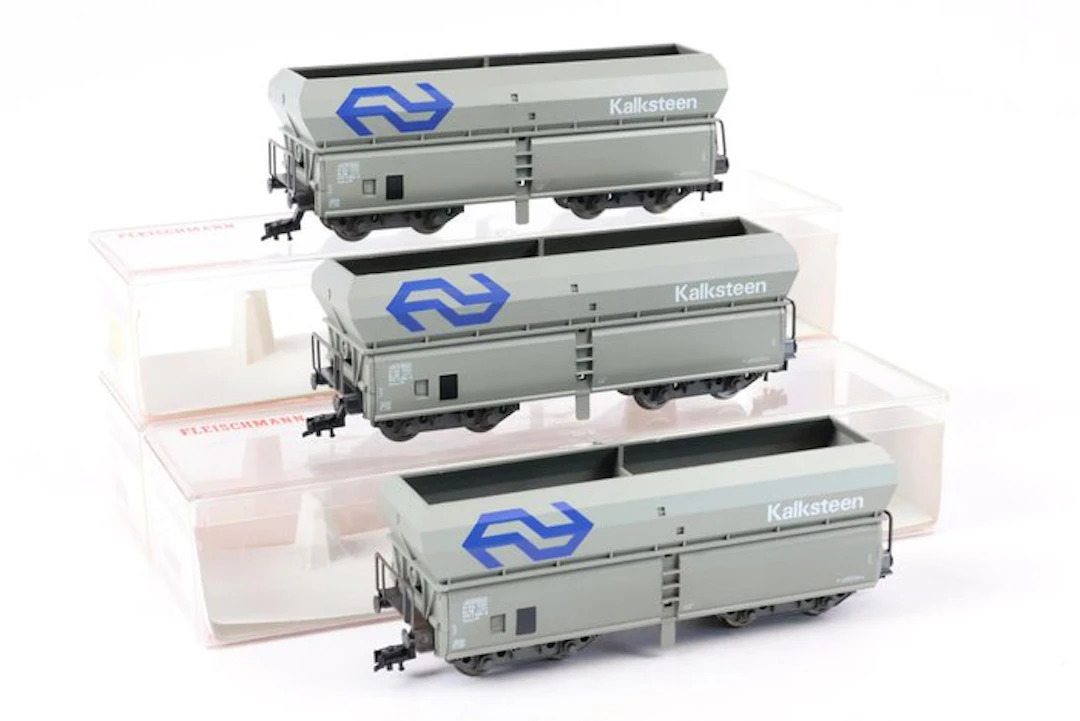 Fleischmann H0 - 5752 - Model train freight carriage (3)...