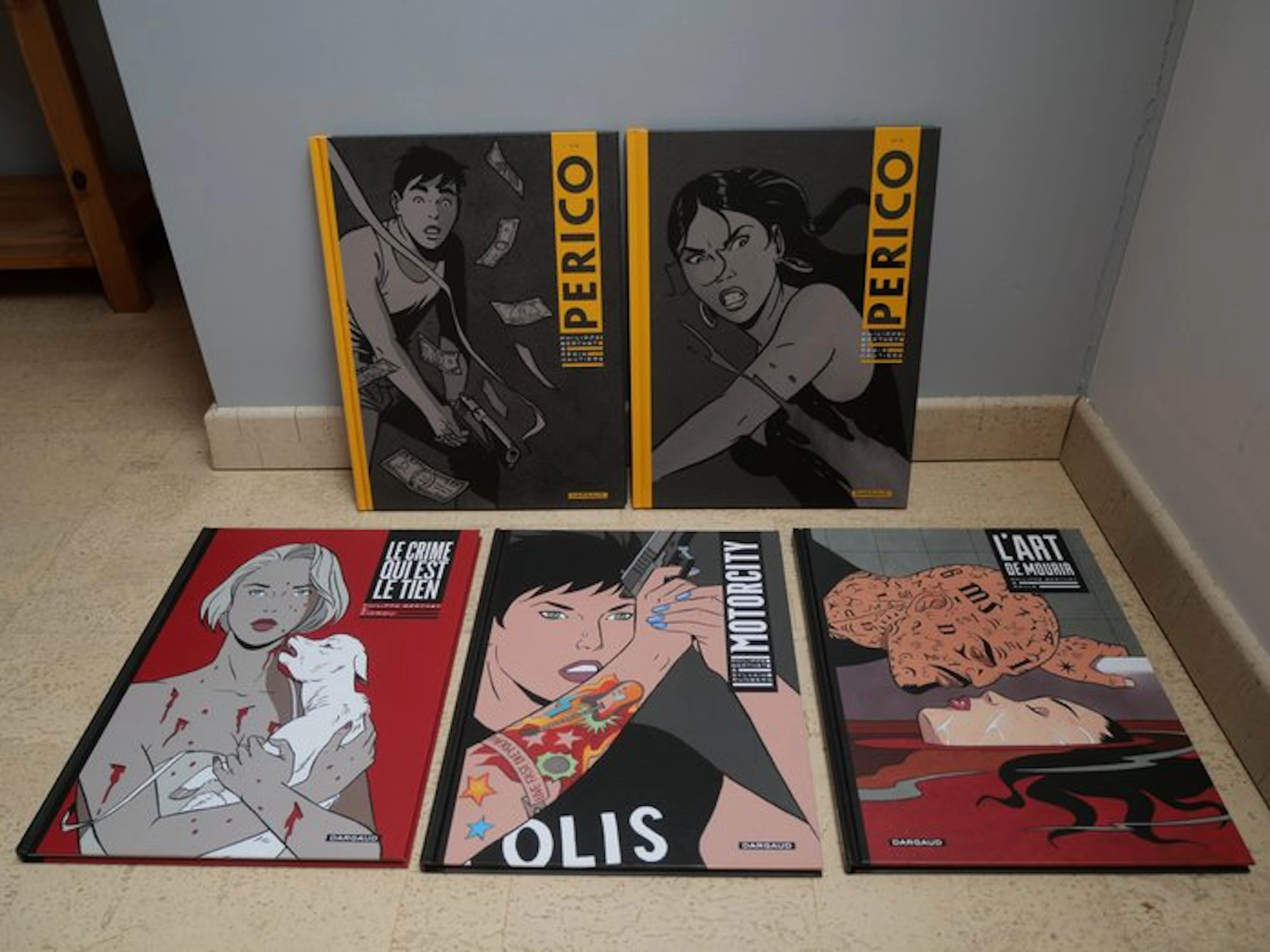 Ligne Noire - 5x C - 5 Album - First edition - 2014/2018
