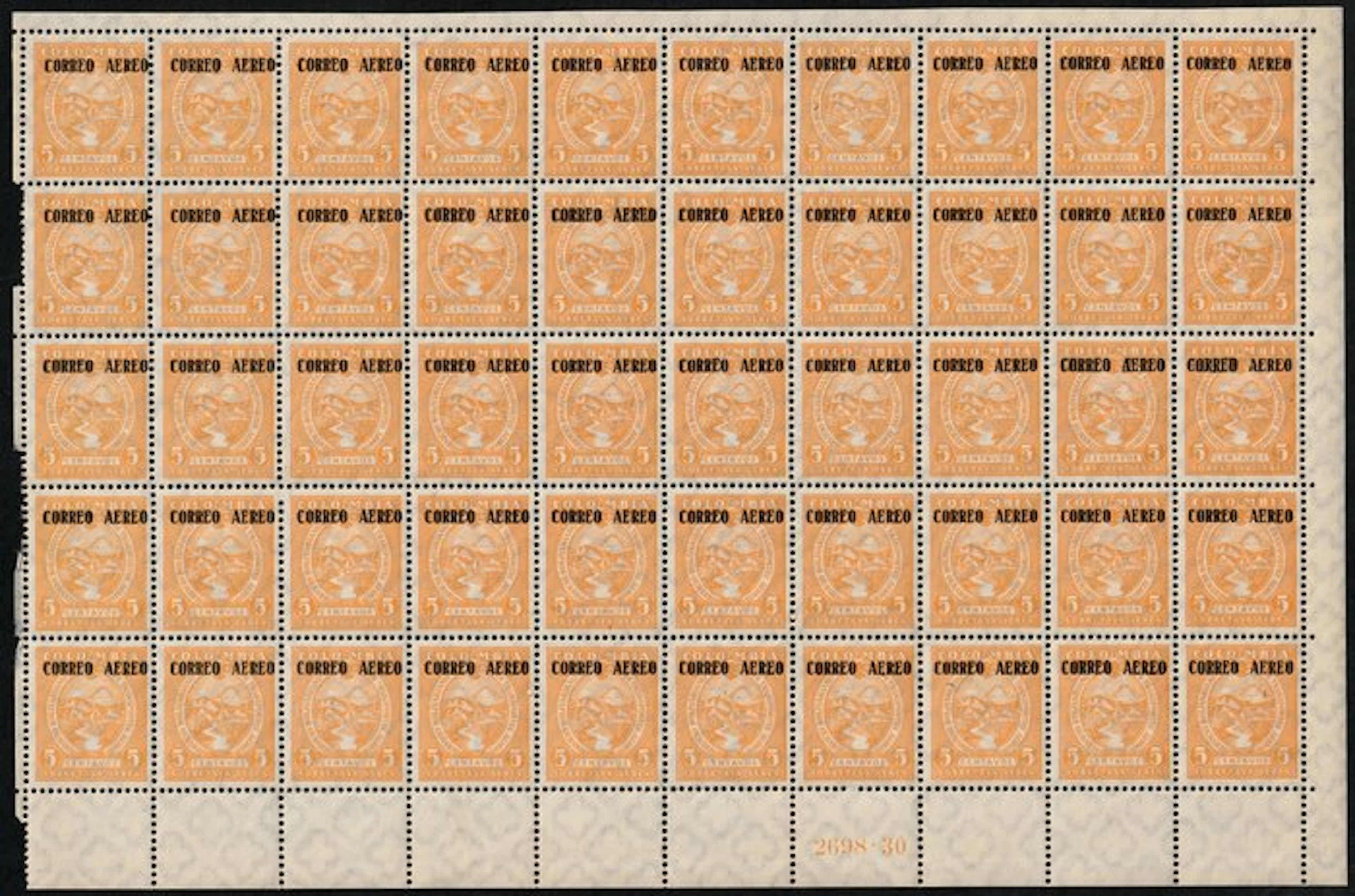 Colombia 1932 - SCADTA overprinted