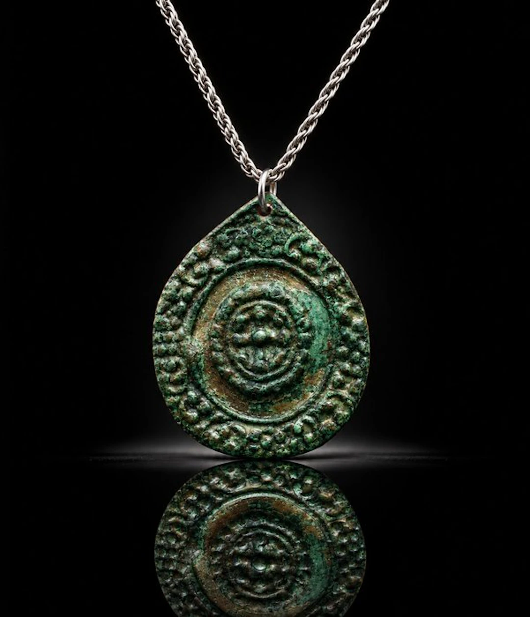 Early Medieval Viking Bronze “The Watchful Shield of the...