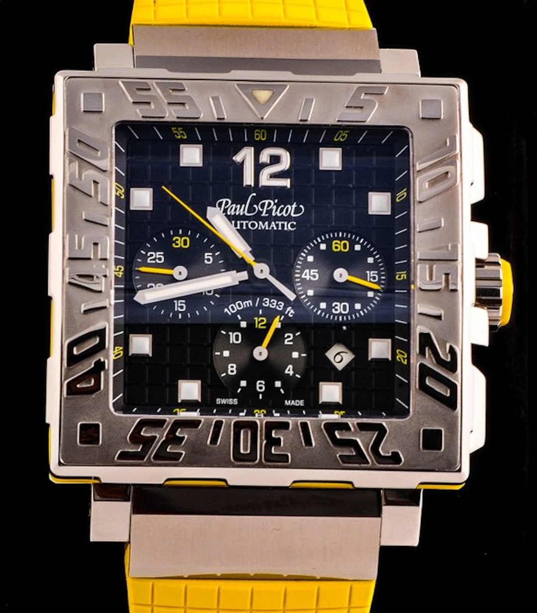 Paul Picot - C-Type Carrée Chronograph - No reserve price...