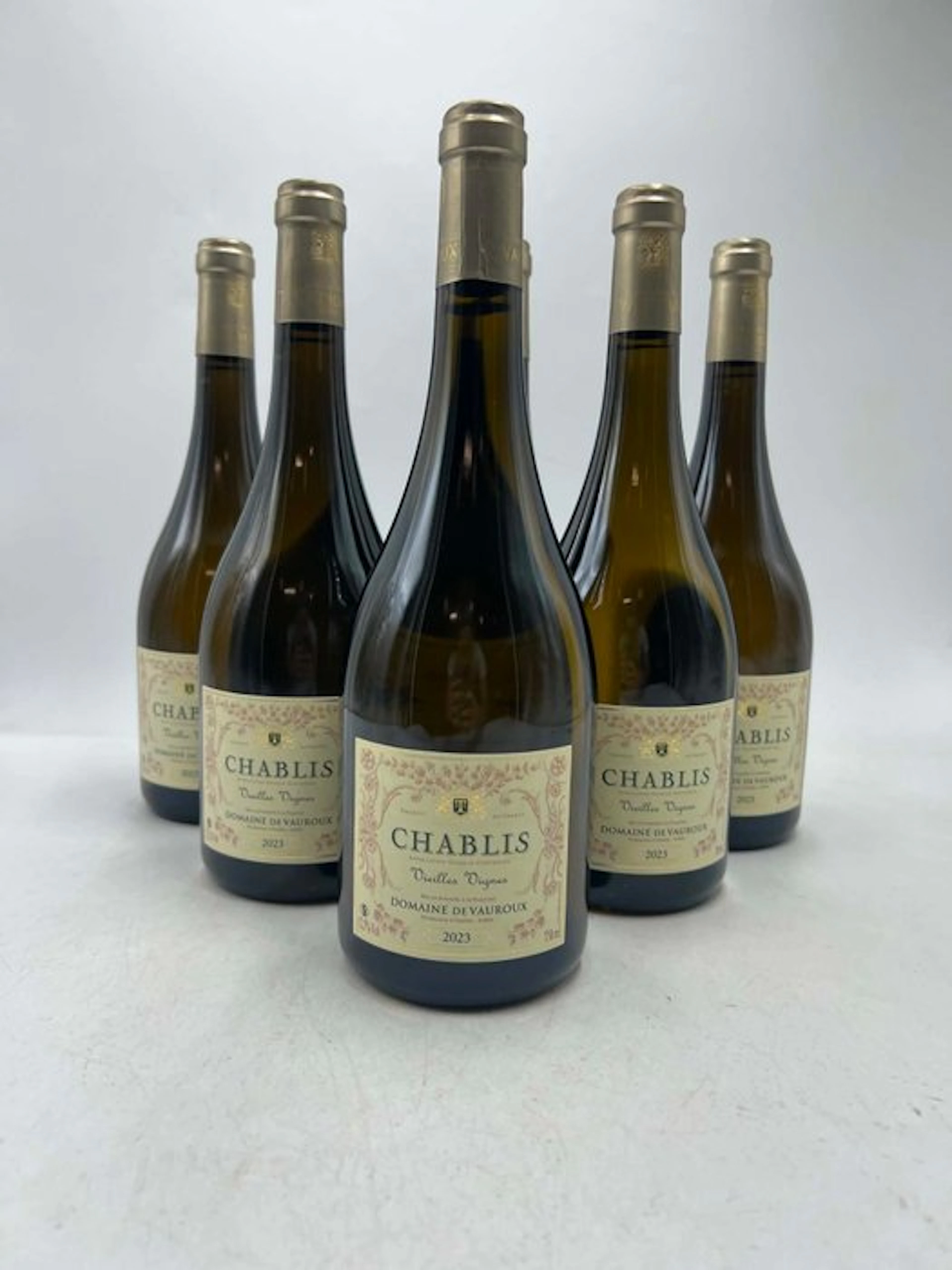 2023 Domaine de Vauroux Vieilles Vignes - Chablis - 6 Bottles (0.75L)
