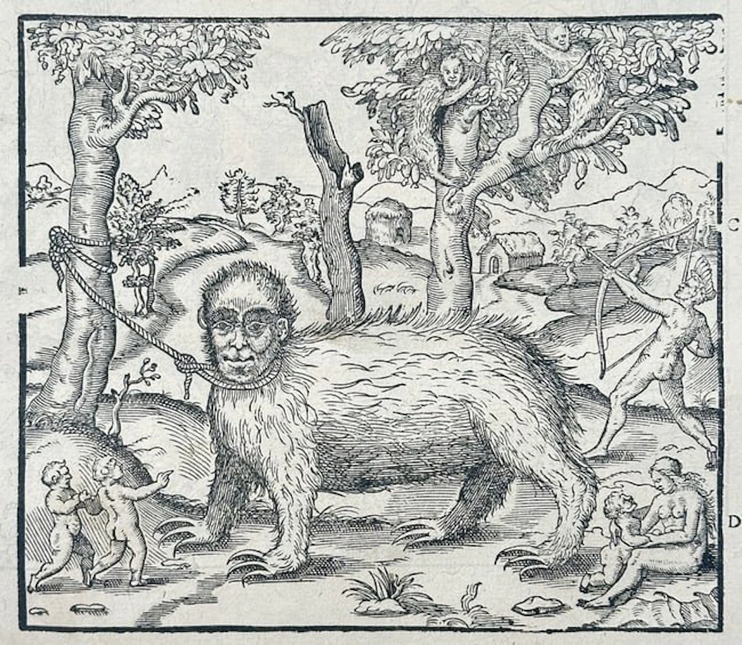 Ambroise Paré (1510–1590) - Monstrous Beast / Ving-Cinqviesme Livre