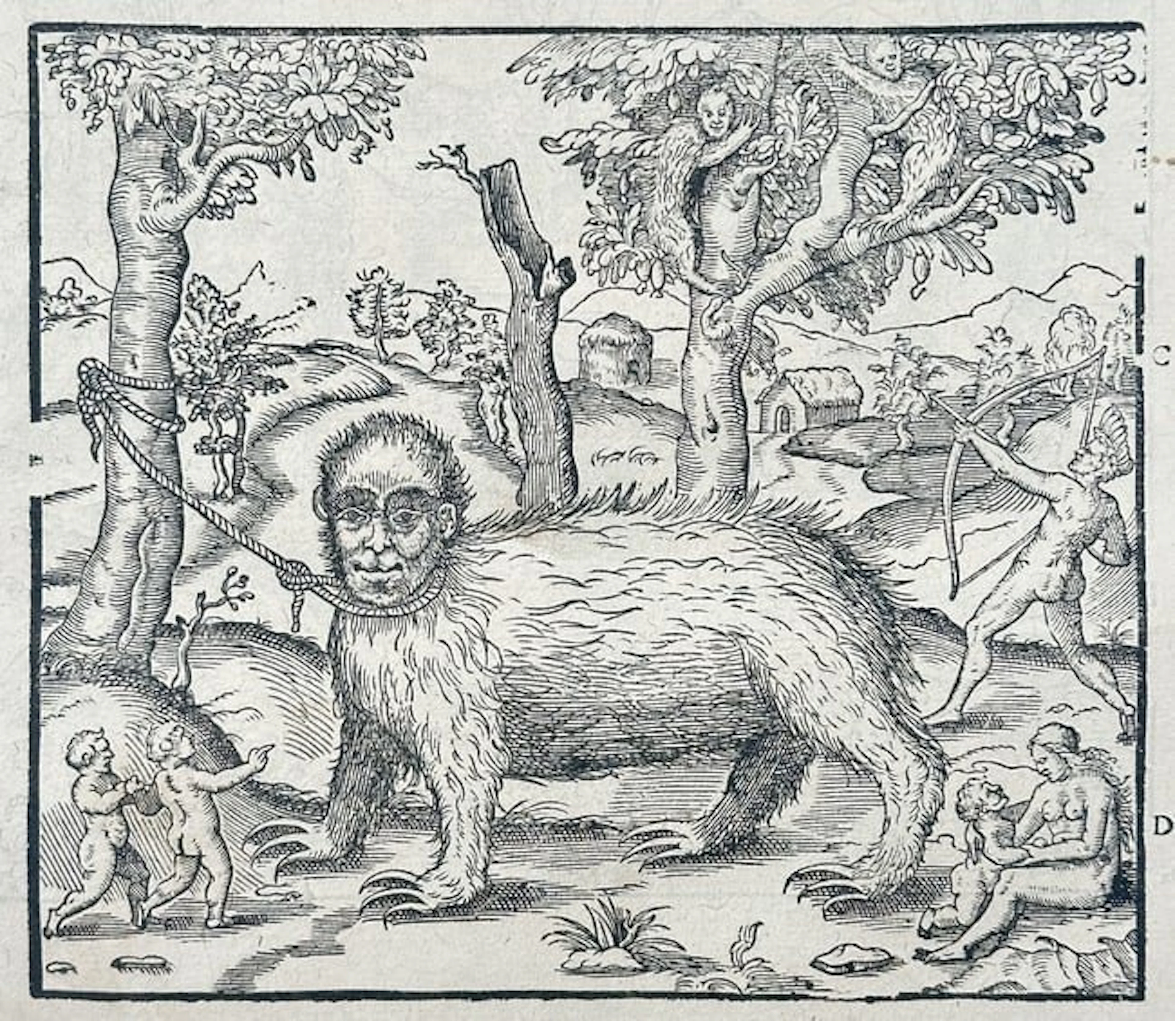 Ambroise Paré (1510–1590) - Monstrous Beast / Ving-Cinqviesme Livre