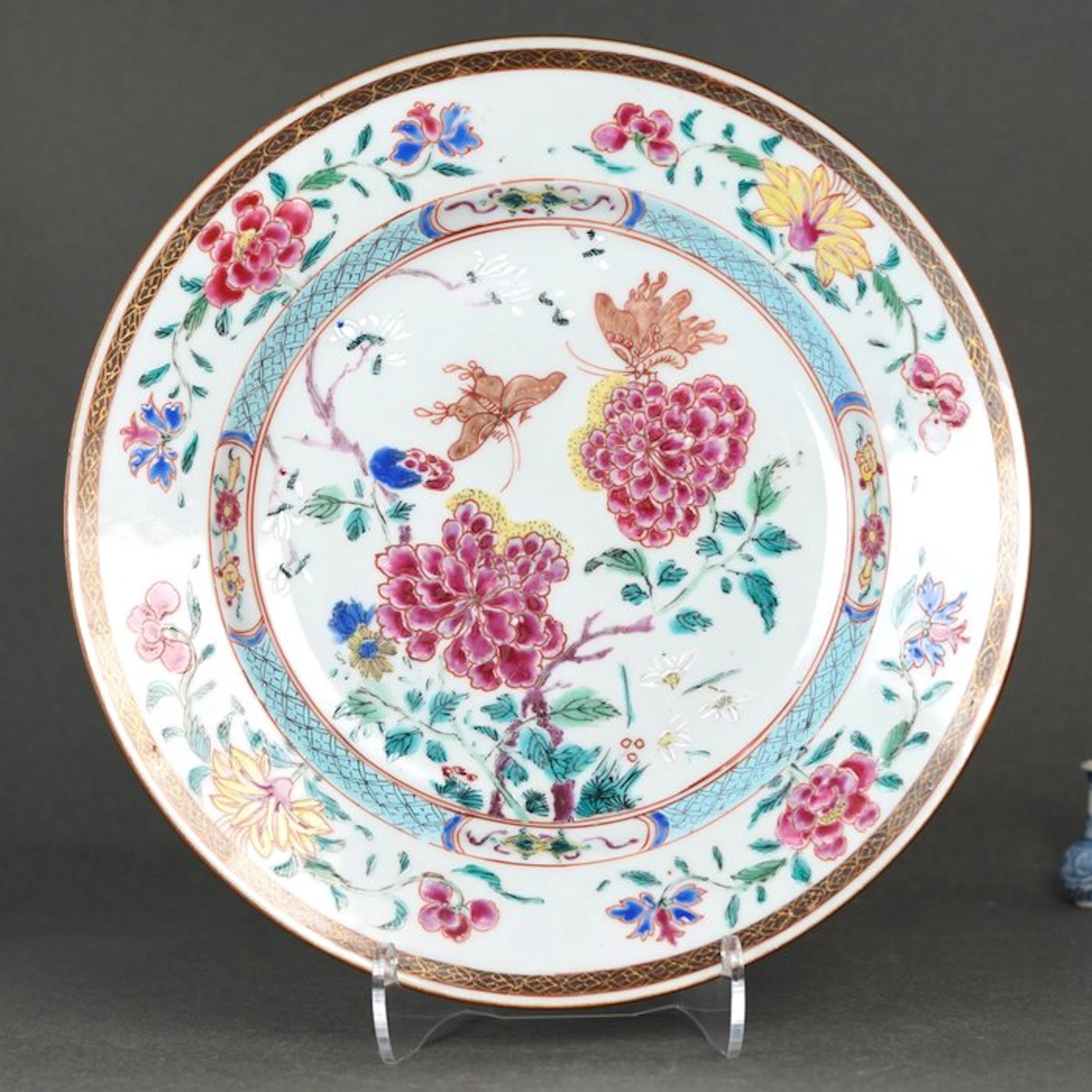 Yongzheng (1723-1735) - Earliest Falangcai - Plate - Two...