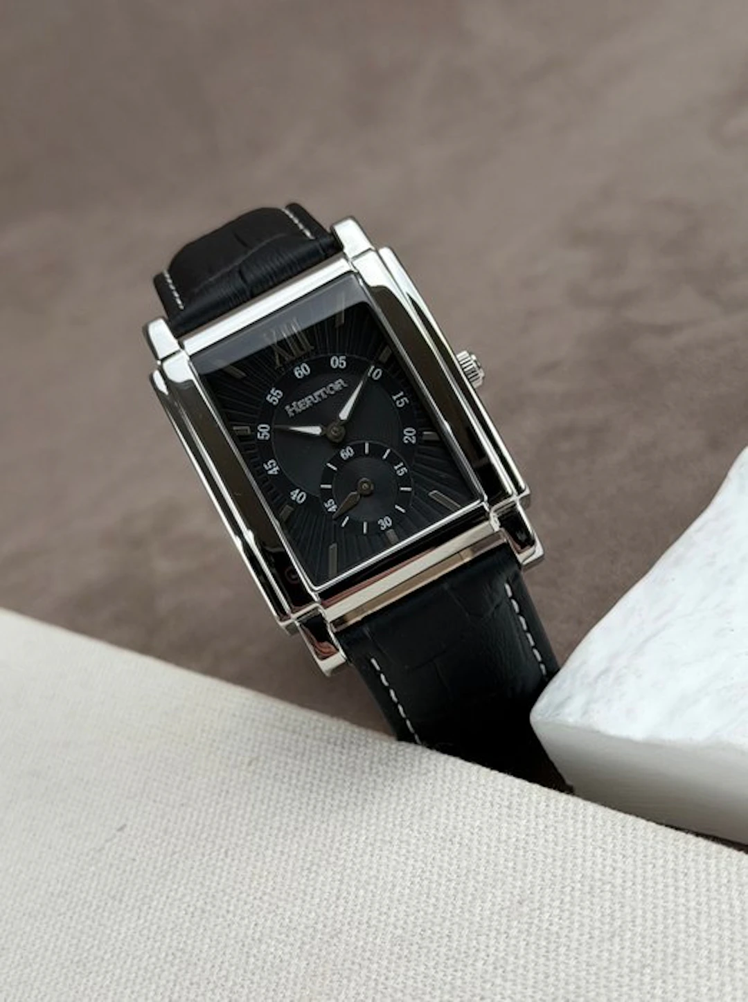 Heritor - Frederick Automatic - Silver/Black - No reserve...