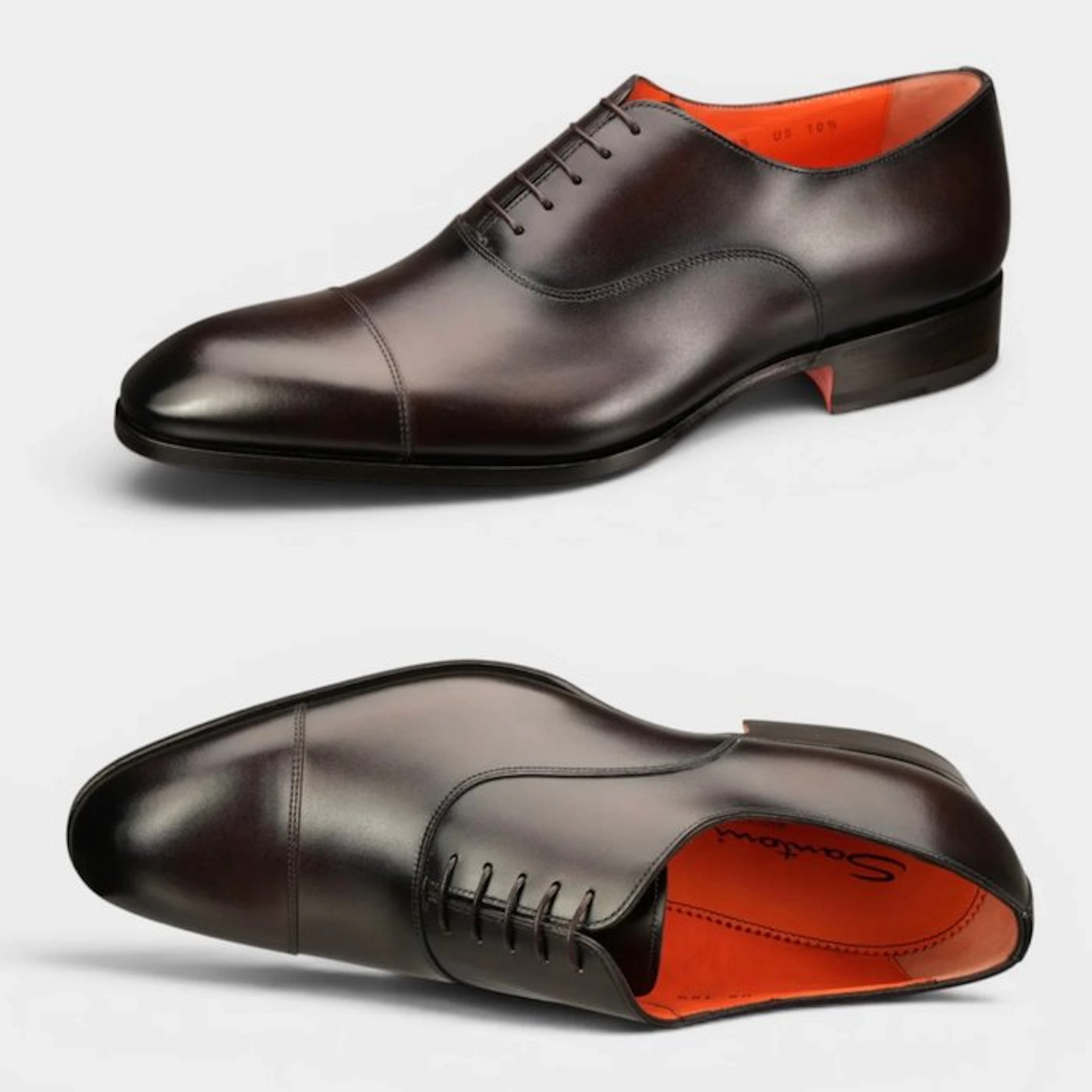 Santoni - Lace-up shoes - Size: EU 42.5 - New in box