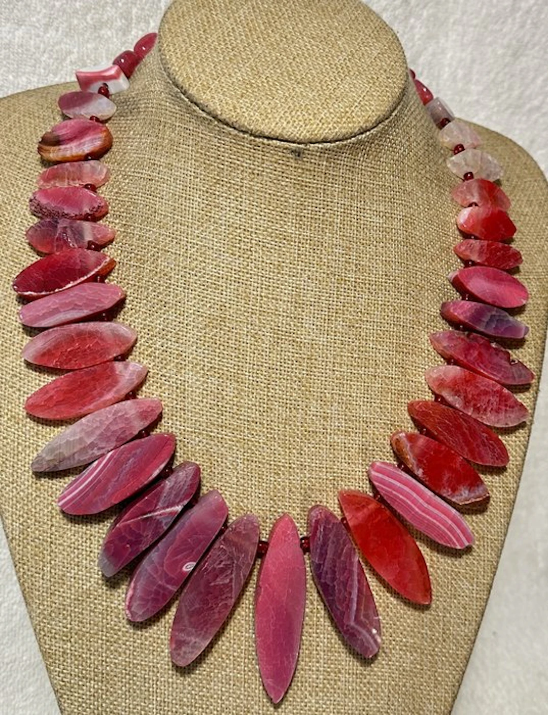Natural Red Agate from Brazil