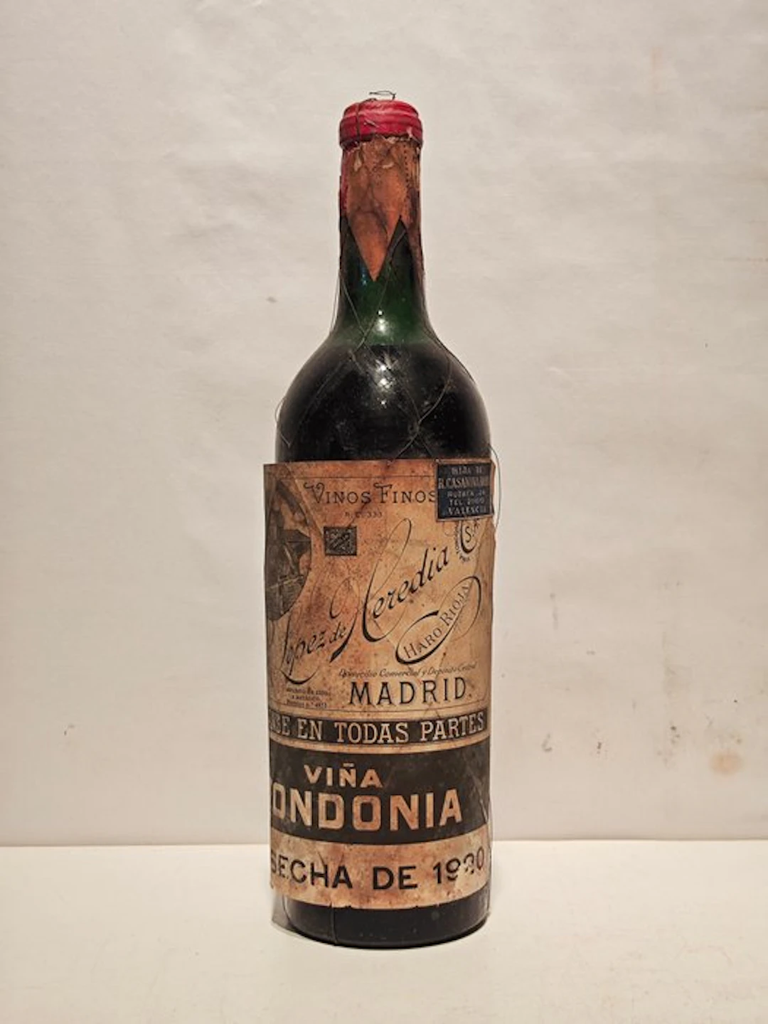 1920 R. Lopez de Heredia, Viña Tondonia - Rioja Gran Reserva - 1 Bottle (0.75L)