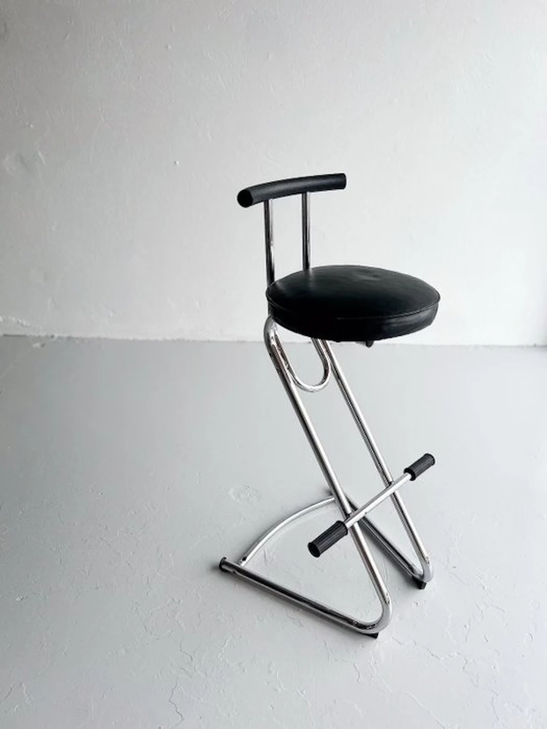 IKEA - Ehlén Johansson - Stool - Atilla - Synthetic leather - Post modern