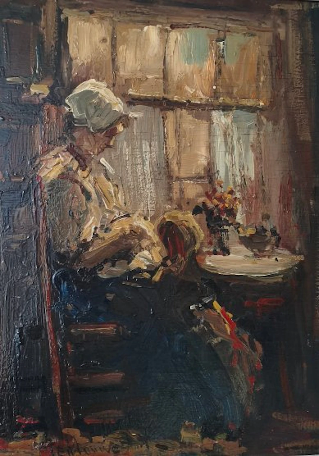 Cornelis 'Kees' Terlouw (1890-1948) - Intiem Hollands...
