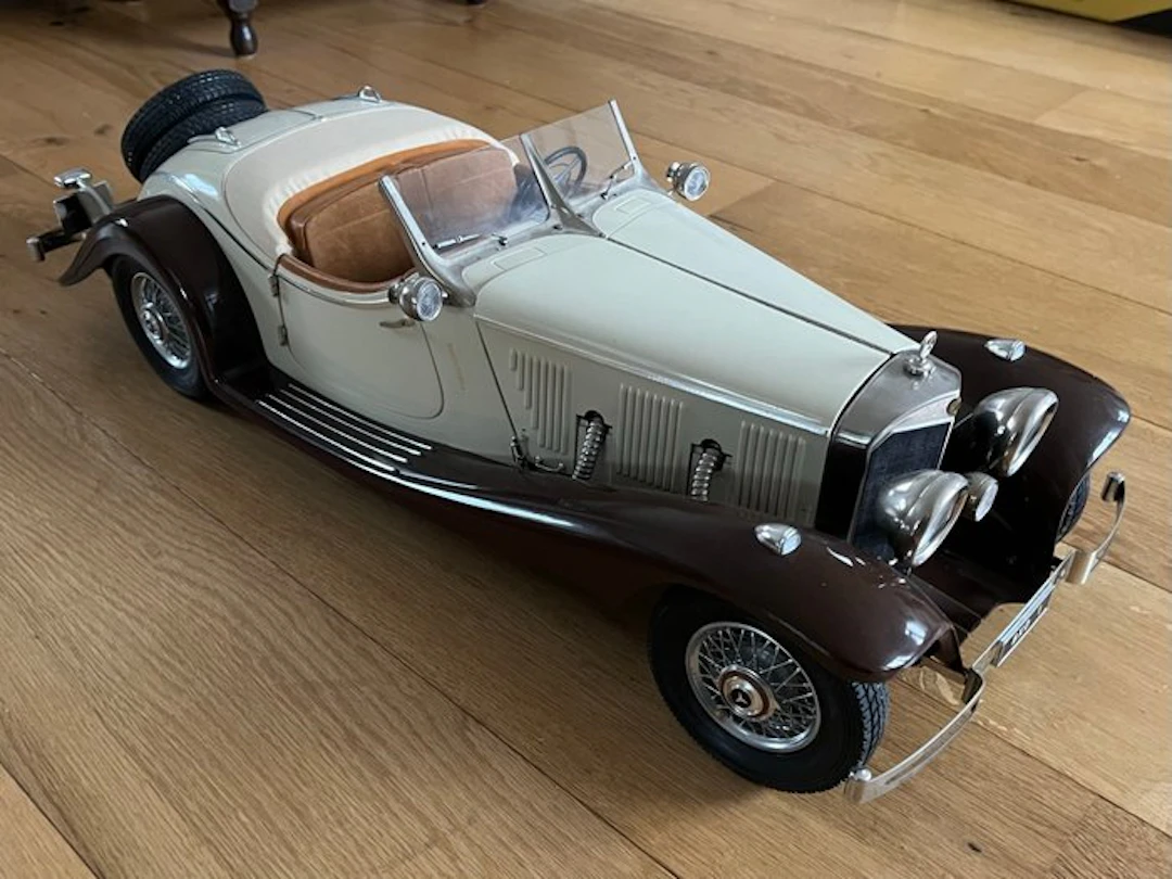 Pocher 1:8 - Model car - Mercedes-Benz 500K roadster - K-91 "The True Roadster"