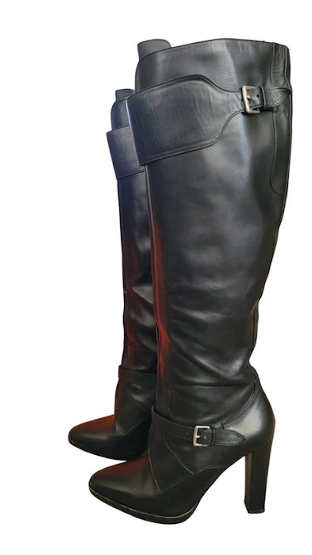 Hermès - Trophee knee-height - Boots - Size: EU 38