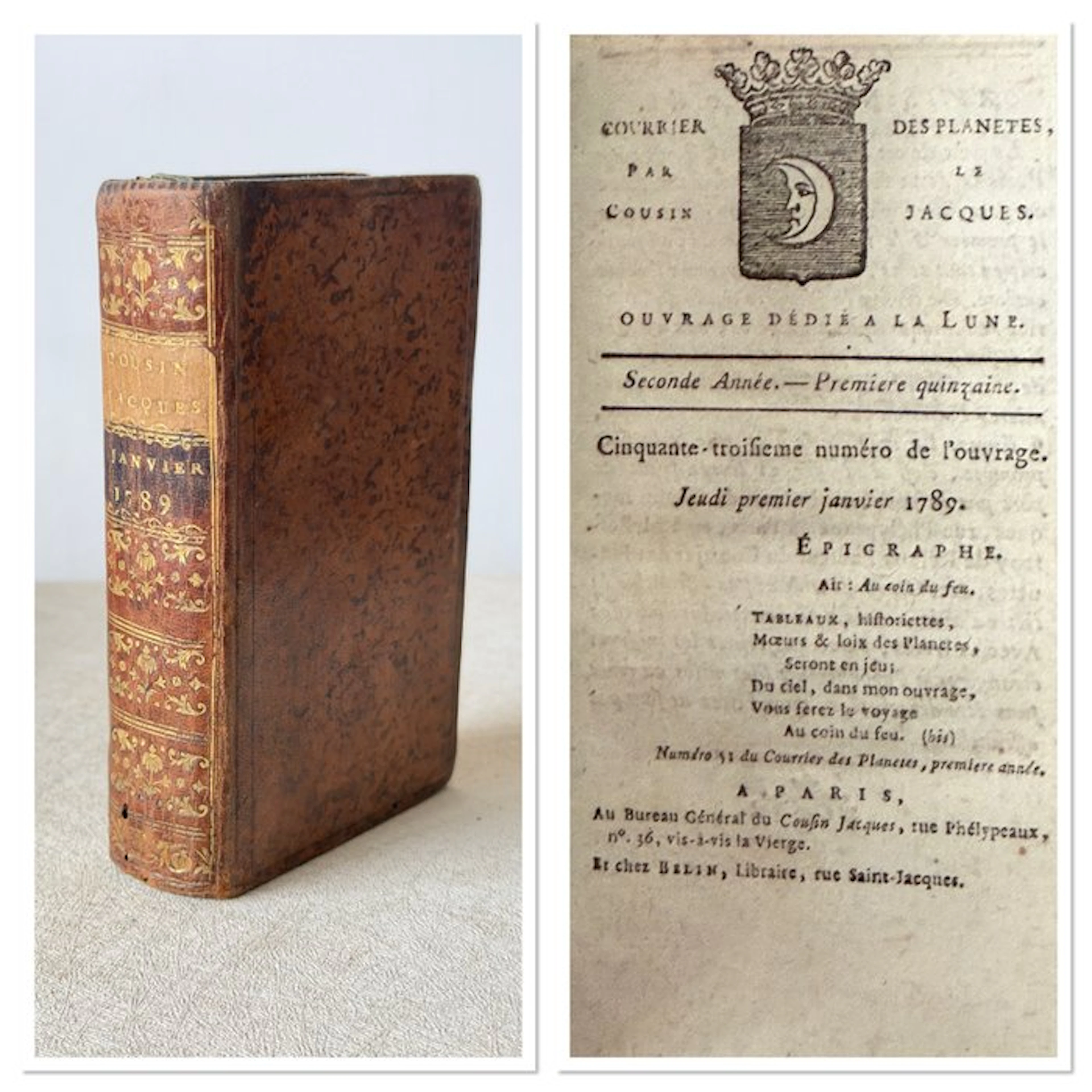Beffroy de Reigny dit le Cousin Jacques - Courrier des...