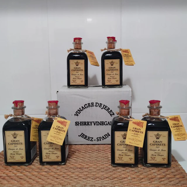 Capirete 50 years old.Sherry Vinegar Reserve - Vinegar - 6 - 250ml Bottle
