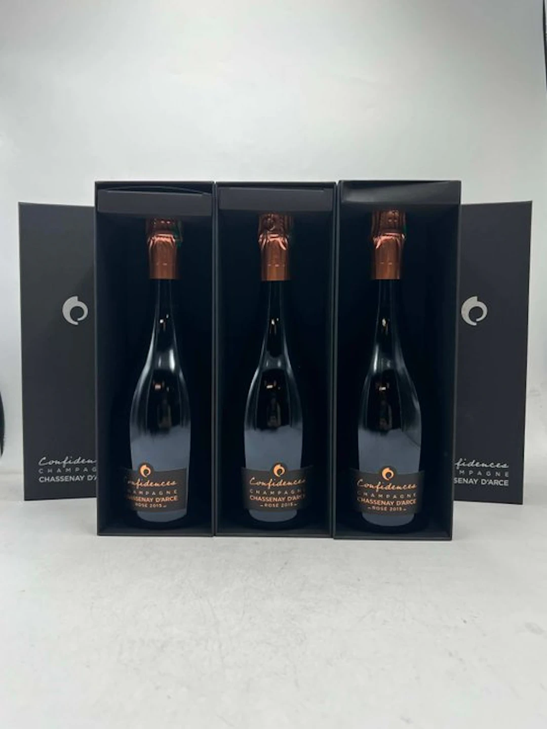 2015 Chassenay D'Arce Confidences Rosé - Champagne Brut - 3 Bottles (0.75L)