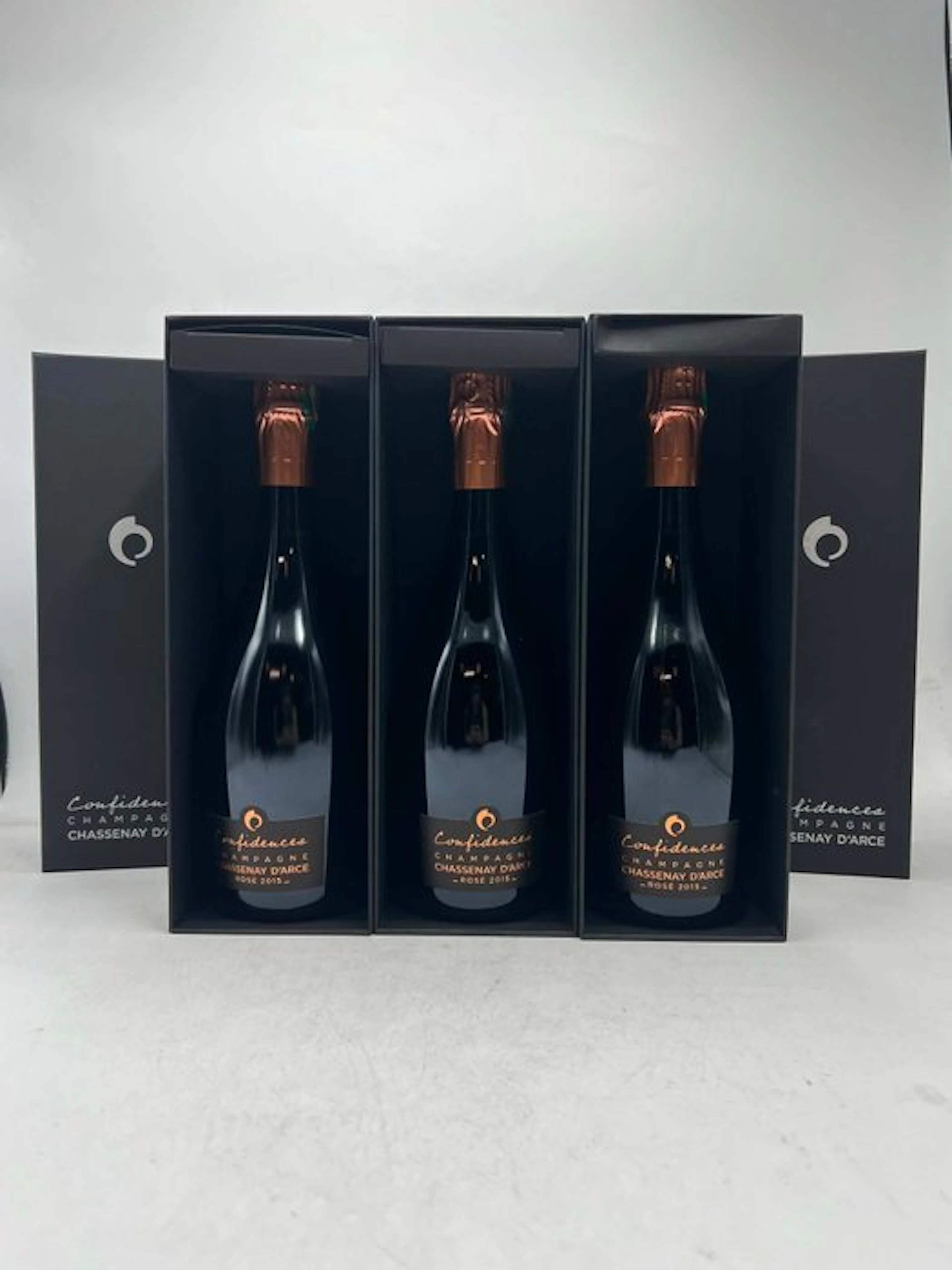 2015 Chassenay D'Arce Confidences Rosé - Champagne Brut - 3 Bottles (0.75L)