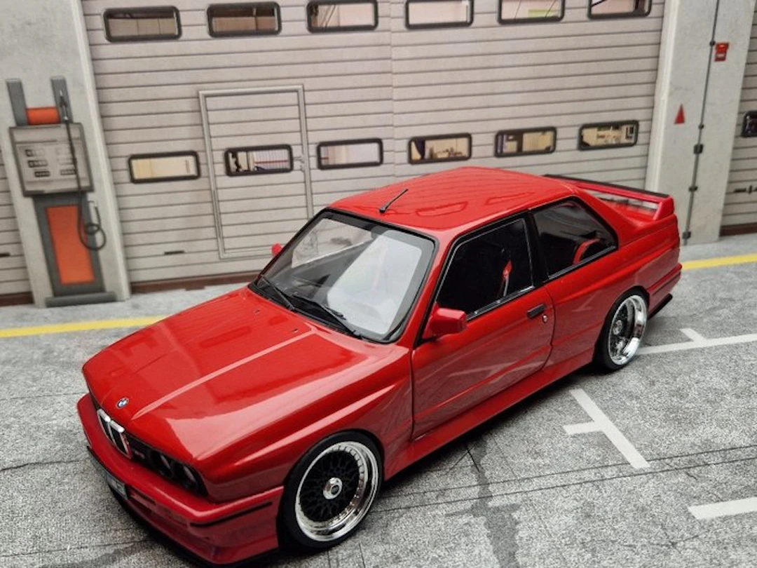Solido 1:18 - Model car - BMW E30 M3 Evolution (1988) Custom BBS RS Wheels