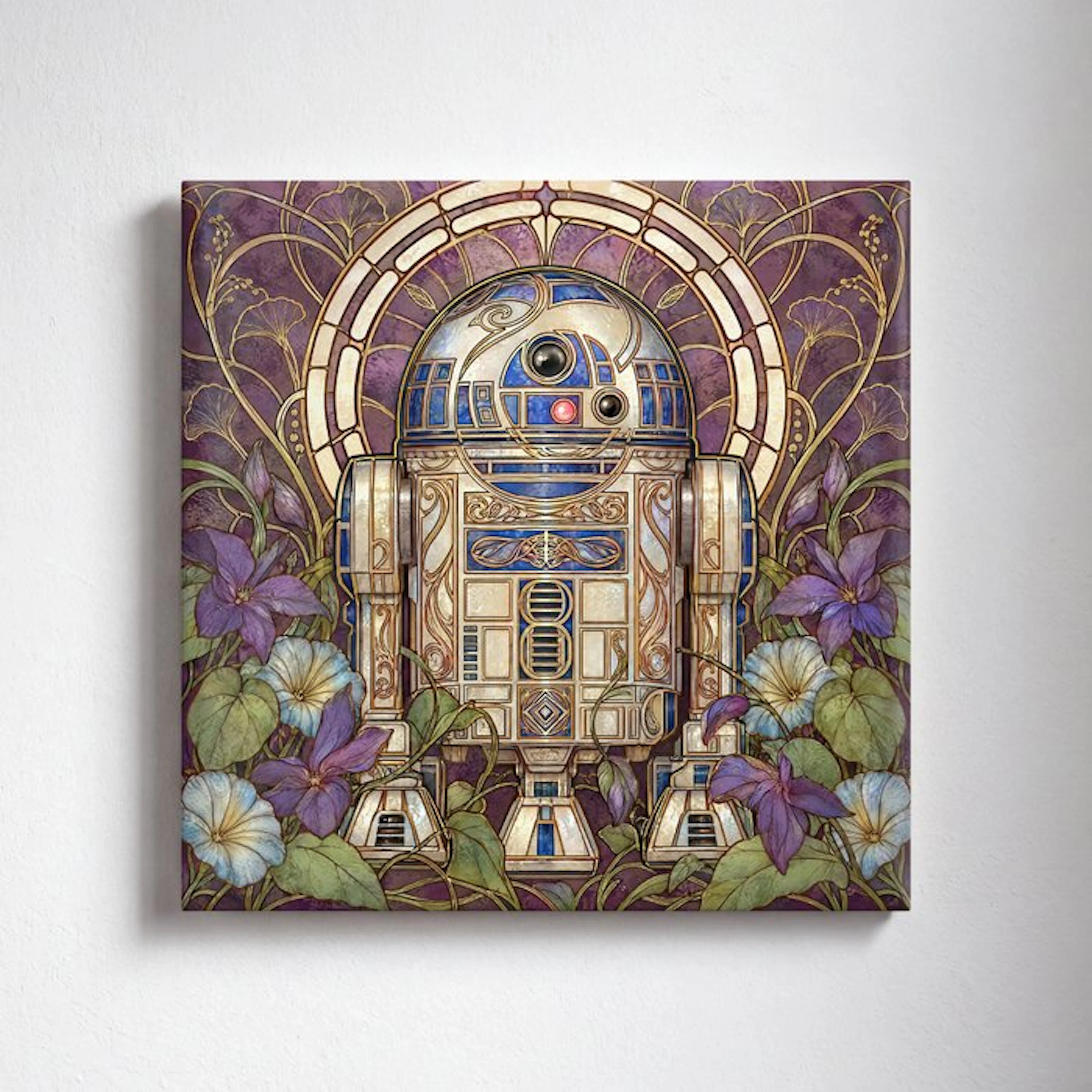 Kleury.art - [Ceramic Tile Art] "Shrine of the Astromech” by Kleury.art (1/5)