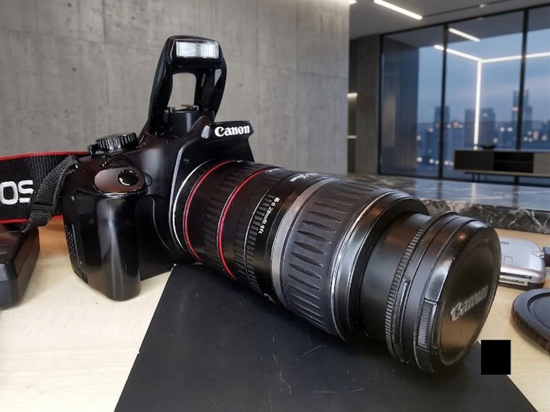Canon EOS 1000D Digital SLR Camera Kit - 18-55mm